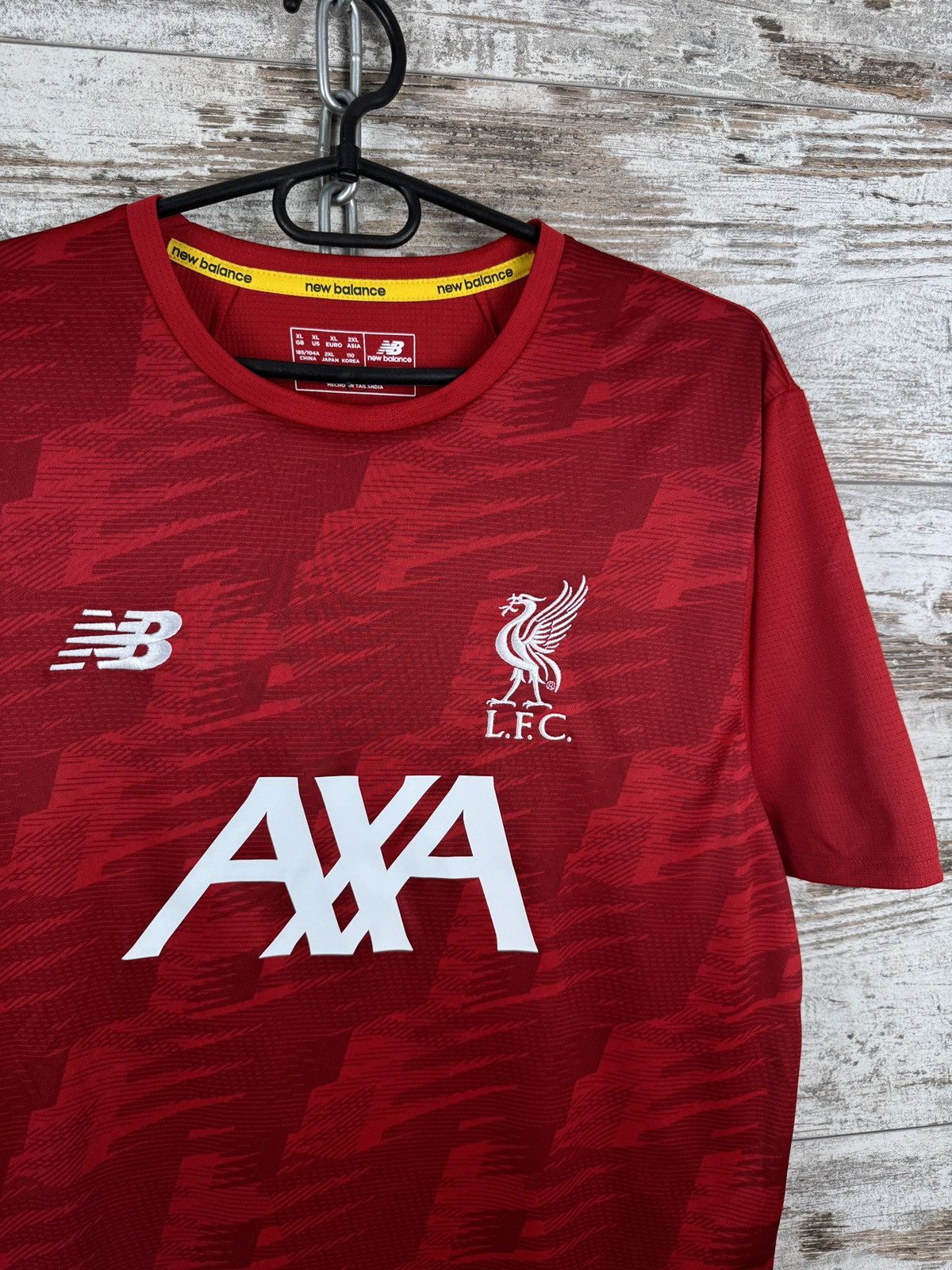 New Balance × Vintage Mens Vintage New Balance Liverpool FC T-shirt soccer jersey Size US XL / EU 56 / 4 - 5 Thumbnail