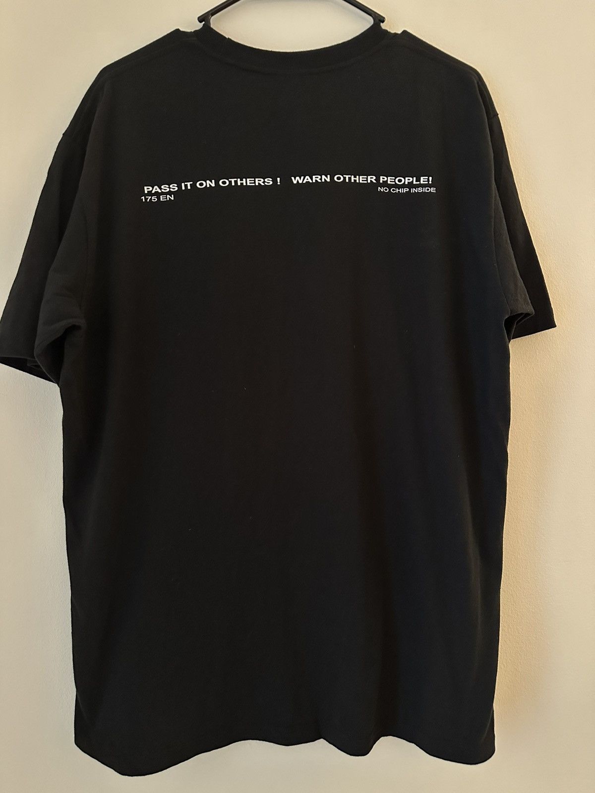 Supreme Supreme Warning Tee Size US L / EU 52-54 / 3 - 3 Thumbnail