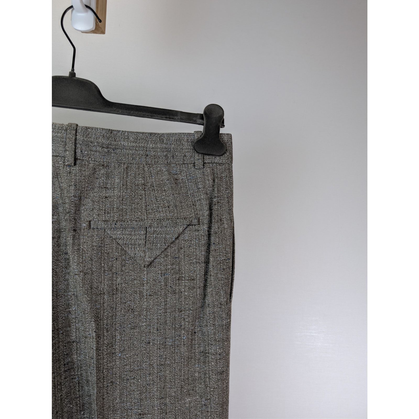 Bottega Veneta o1rshd1 Knotted Melange Viscose Silk Trousers in Multicolor Size US 36 / EU 52 - 14 Thumbnail