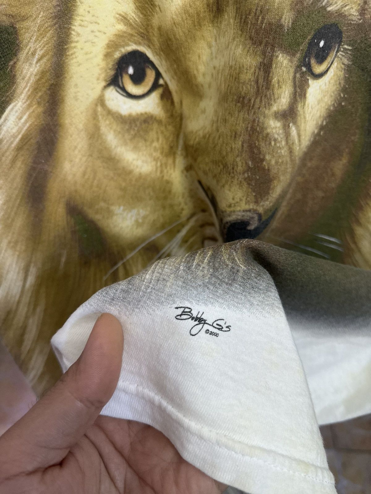 Vintage Vintage Lion tshirt Size US L / EU 52-54 / 3 - 4 Thumbnail