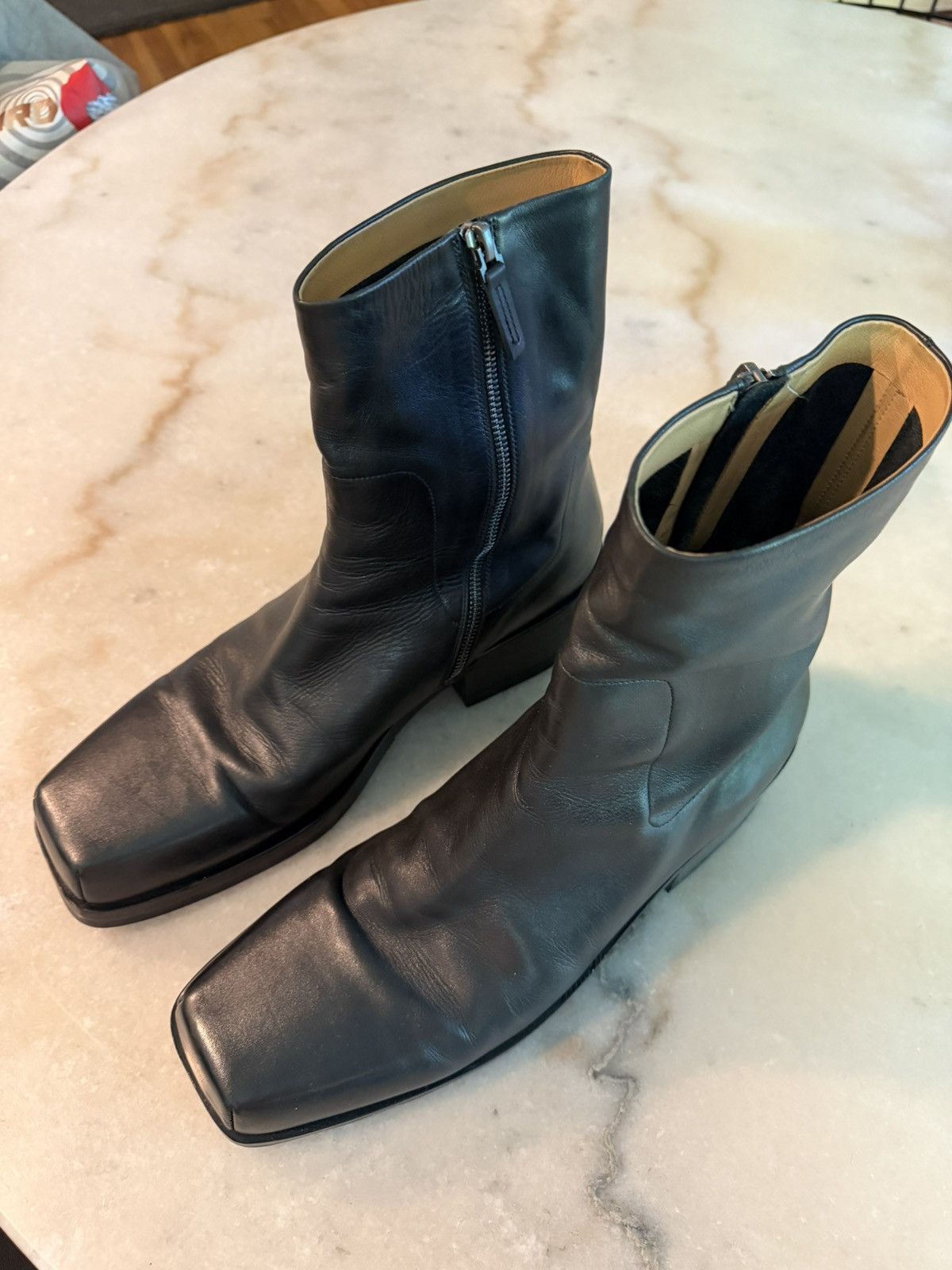 Marsell Marsèll Square Toe Zipped Boots Size US 12 / EU 45 - 3 Thumbnail