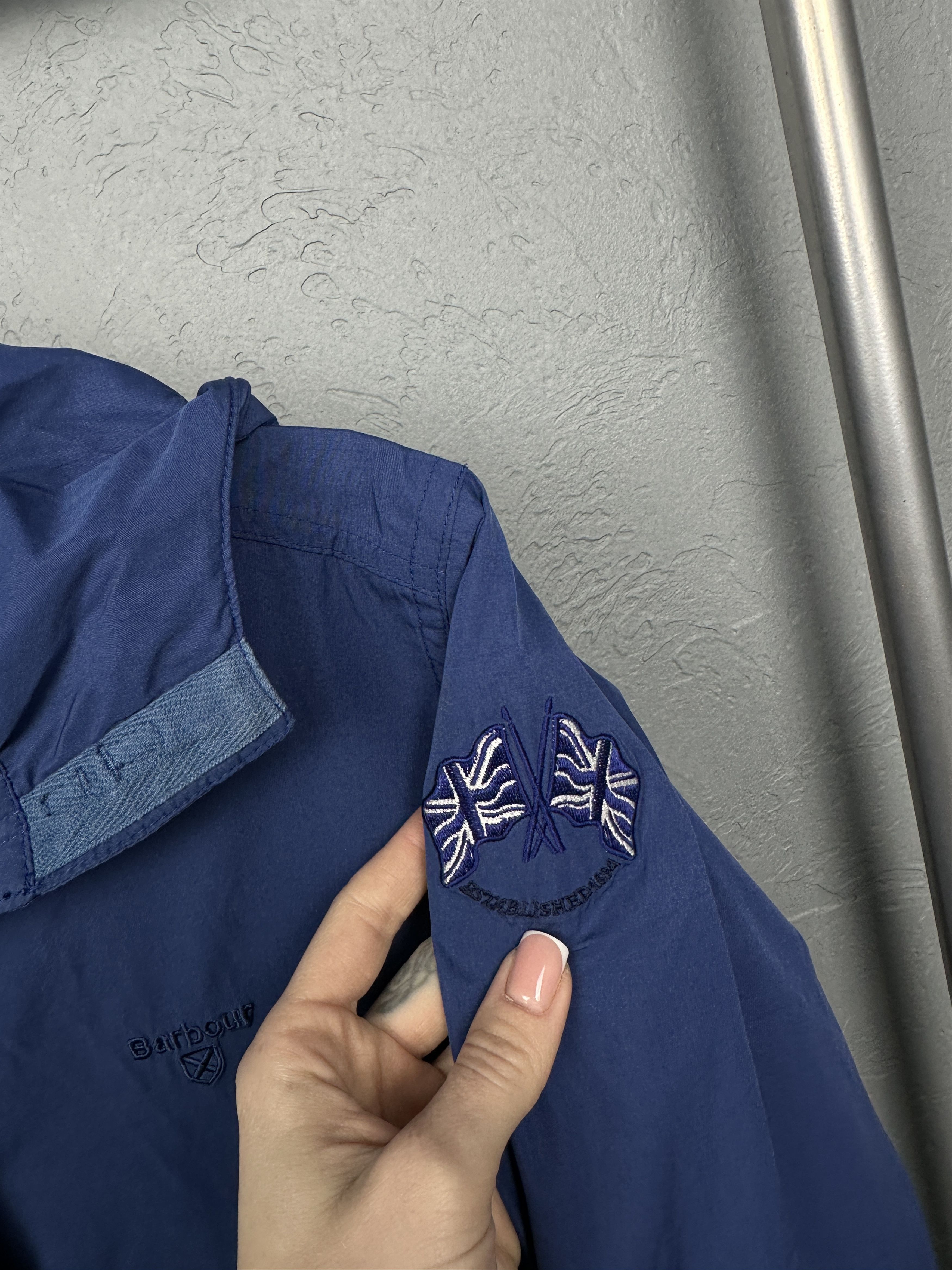 Barbour × Vintage Barbour Womens Vintage Windbreaker Jacket Size M / US 6-8 / IT 42-44 - 3 Thumbnail