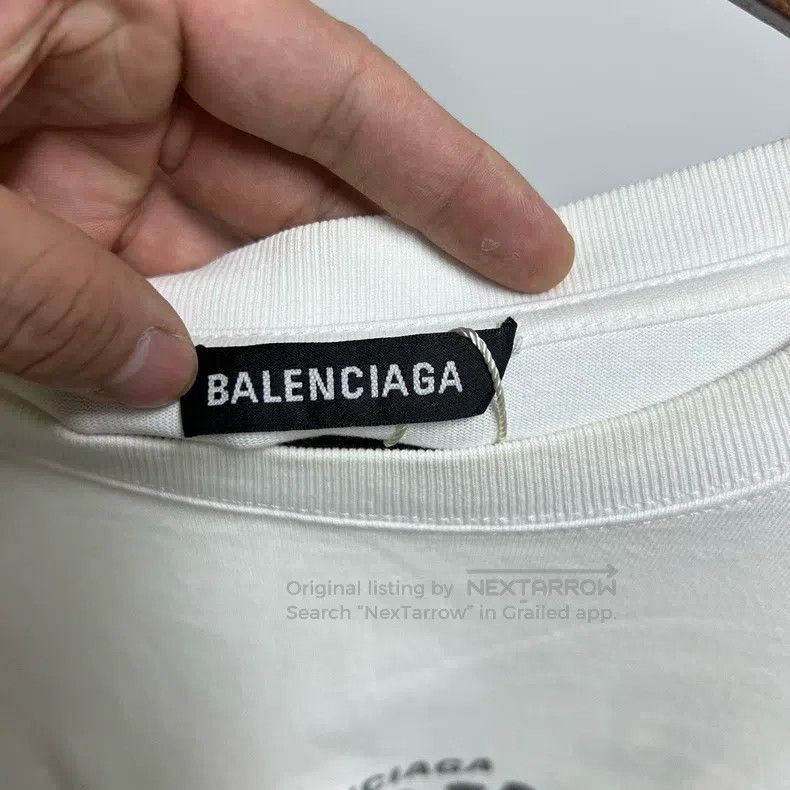 Balenciaga Balenciaga Crew short-sleeve Size US L / EU 52-54 / 3 - 3 Thumbnail