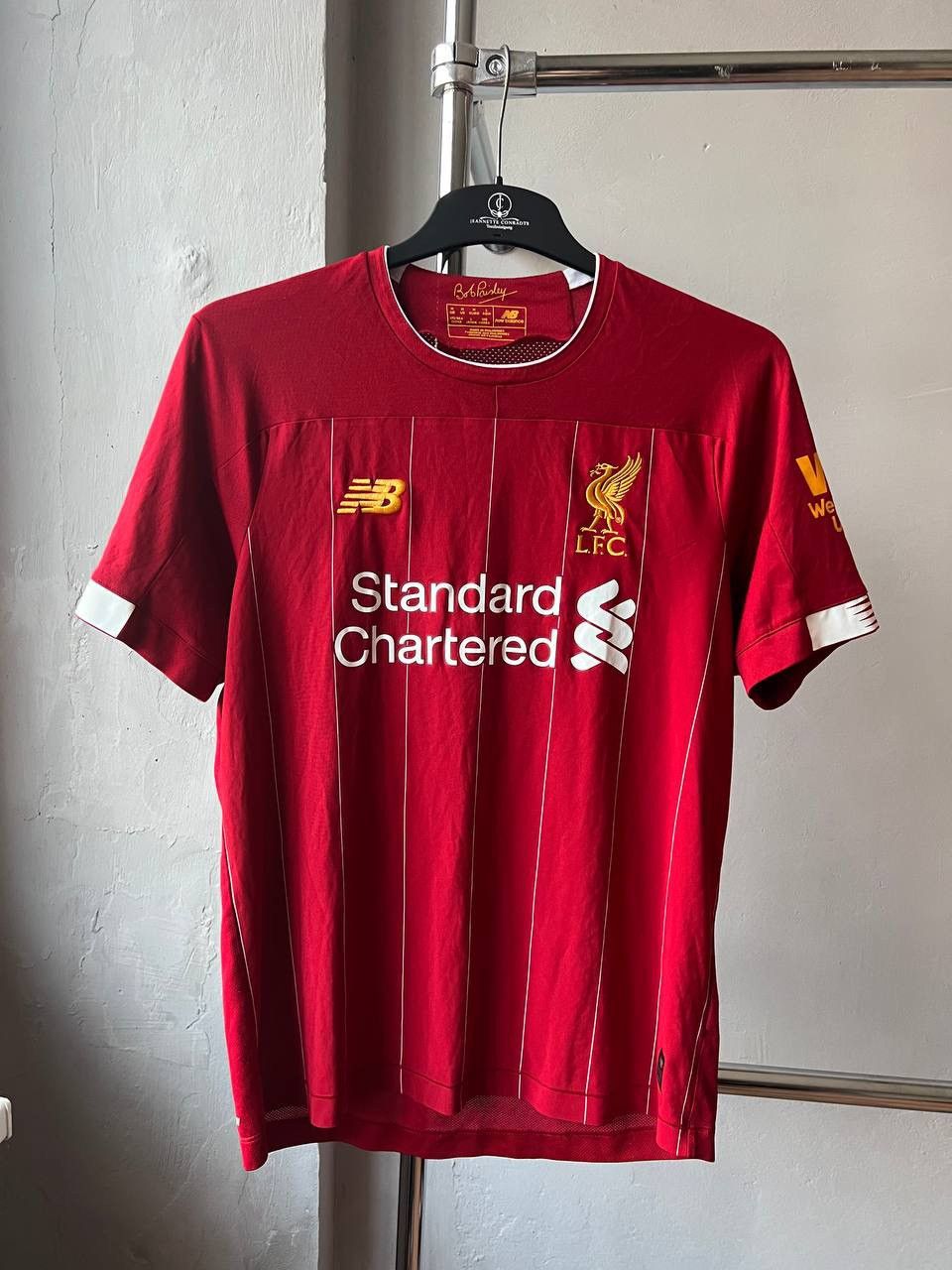 New Balance 2019/20 LIVERPOOL FC HOME SOCCER JERSEY FOOTBALL SHIRT SZ M Size US M / EU 48-50 / 2 - 3 Thumbnail