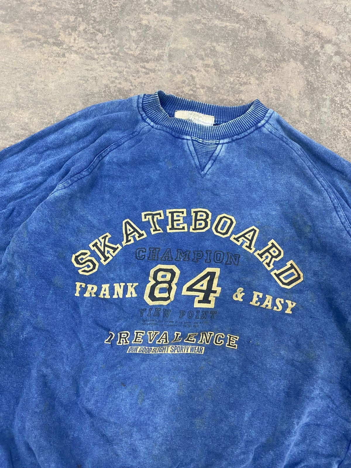Vintage 1980s -Vintage Skateboard Dirty Sweatshirt Size US M / EU 48-50 / 2 - 8 Thumbnail