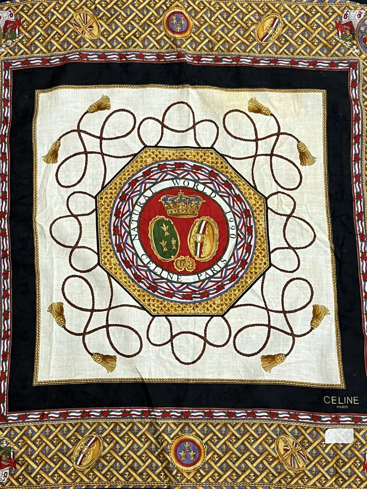 Celine Vintage Celine Handkerchief / Bandana / Neckerchief Size ONE SIZE - 7 Thumbnail