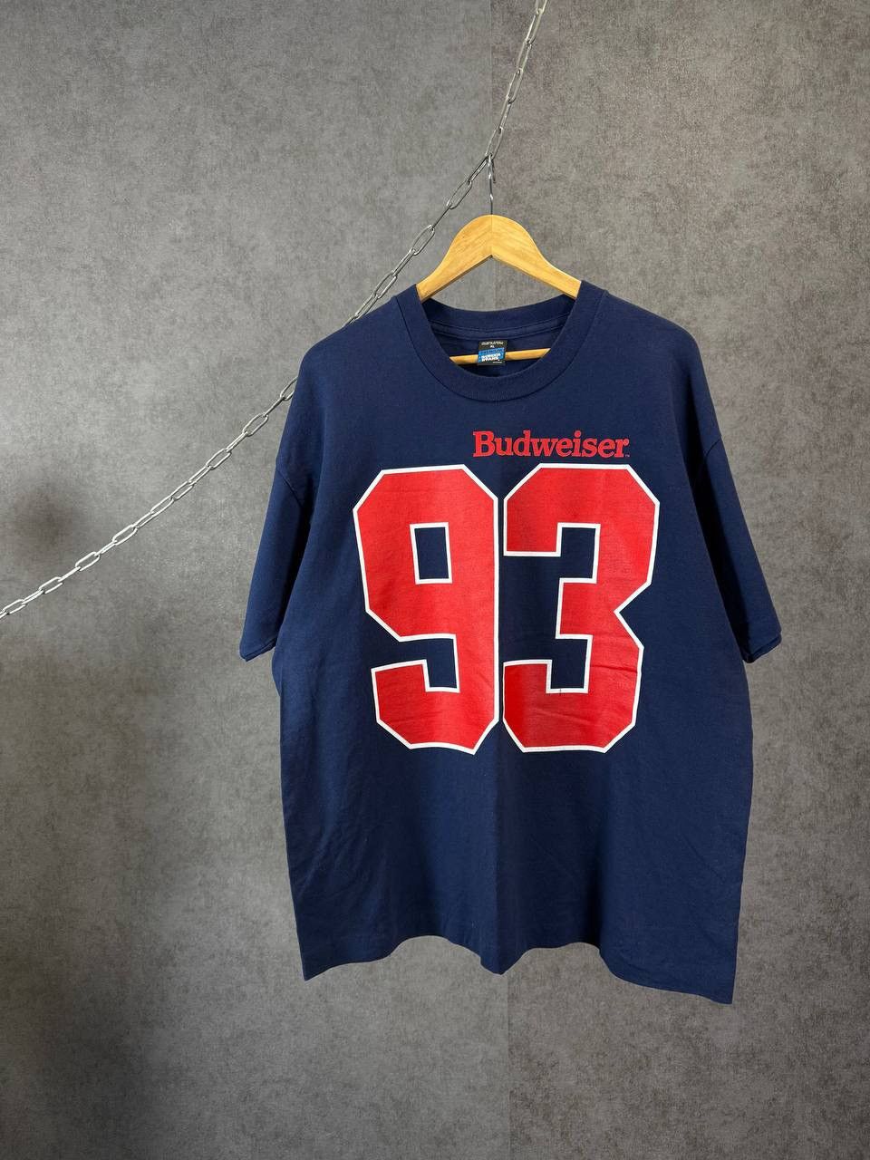 Vintage Budweiser vintage single stitch tee Size US XL / EU 56 / 4 - 1 Thumbnail