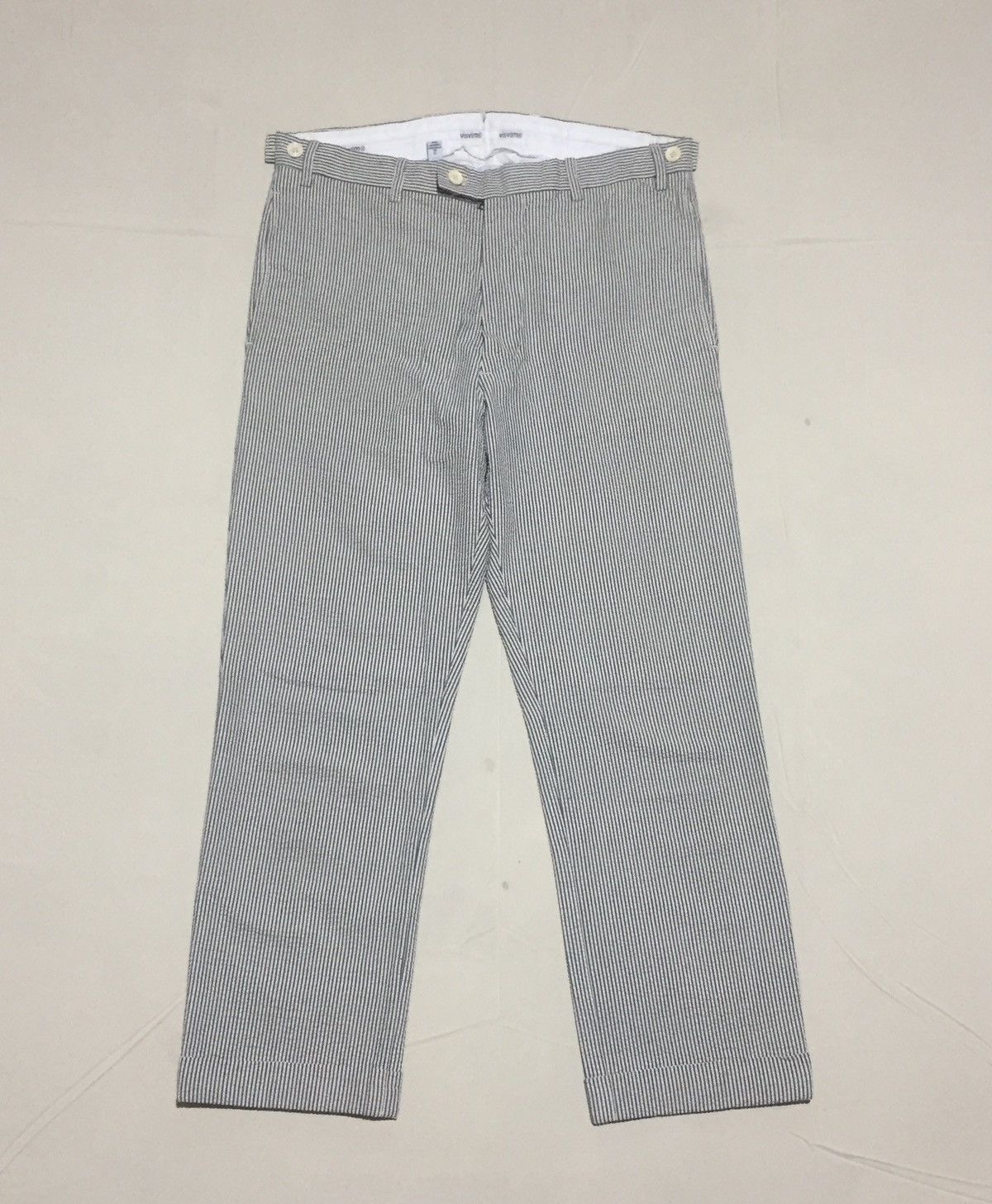 Visvim Visvim Seersucker Pants Size US 32 / EU 48 - 1 Thumbnail