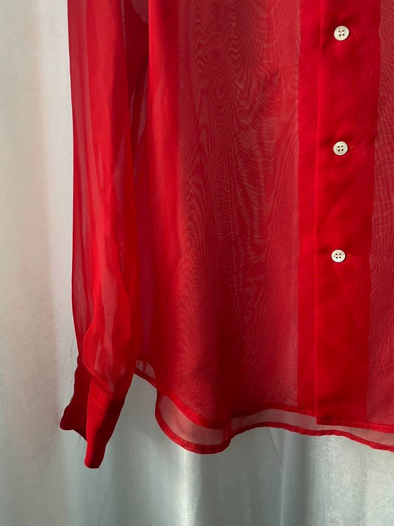 Comme des Garcons comme des garçons size ss red shirt Size S / US 4 / IT 40 - 3 Thumbnail
