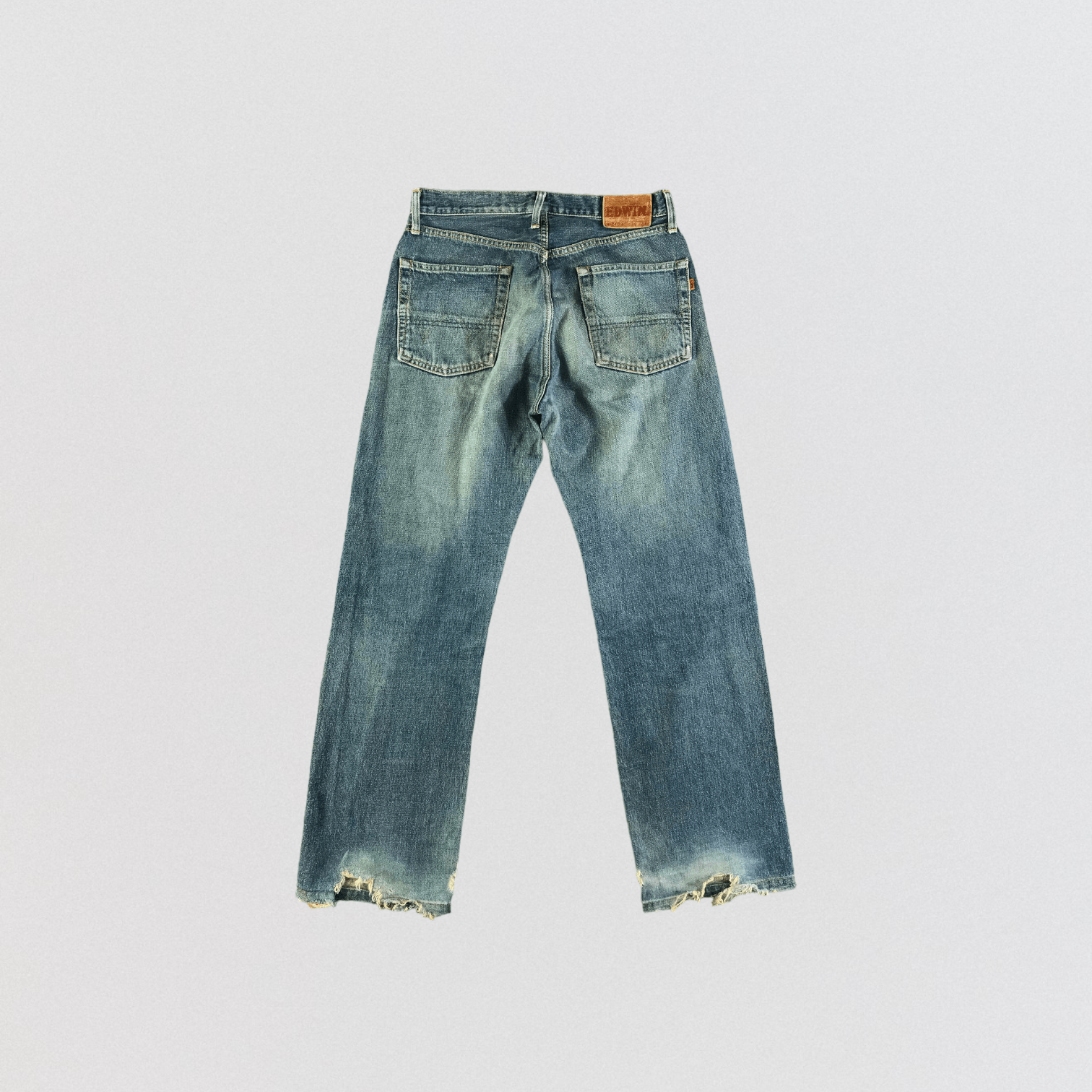 Edwin Vintage Blue Wash Edwin 505 Selvedge Jeans-JM3610 Size US 32 / EU 48 - 2 Thumbnail