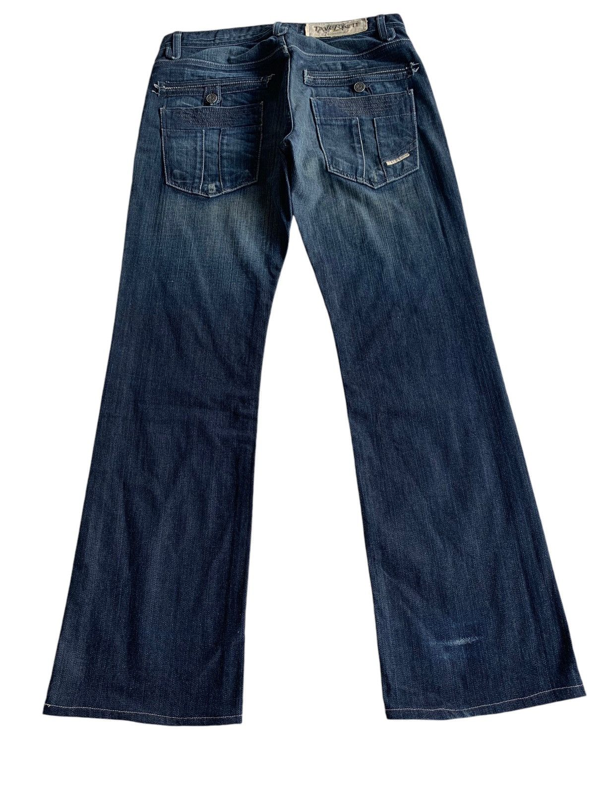 If Six Was Nine × Japanese Brand × Jean FLARE JEANS Taverniti so Jeans Punk Style Denim☠️🎌 Size US 33 - 6 Thumbnail