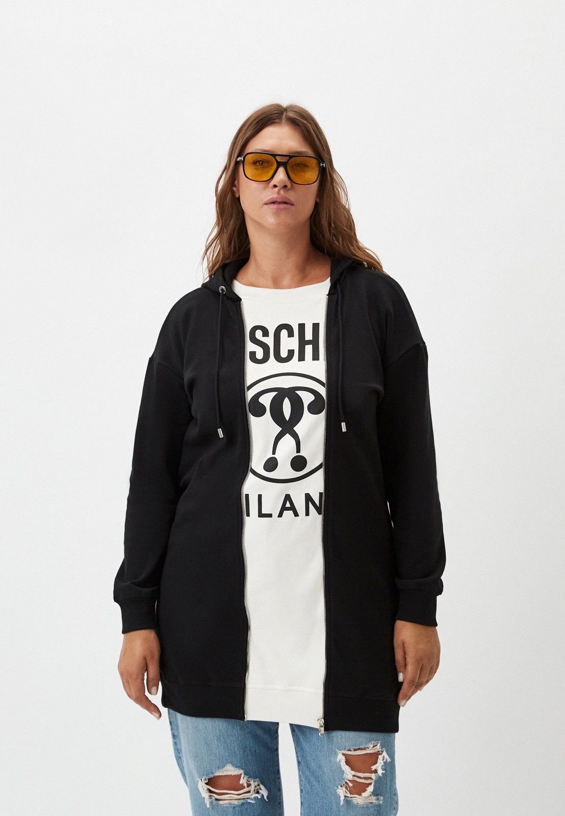 Moschino Hooded Track Jacket