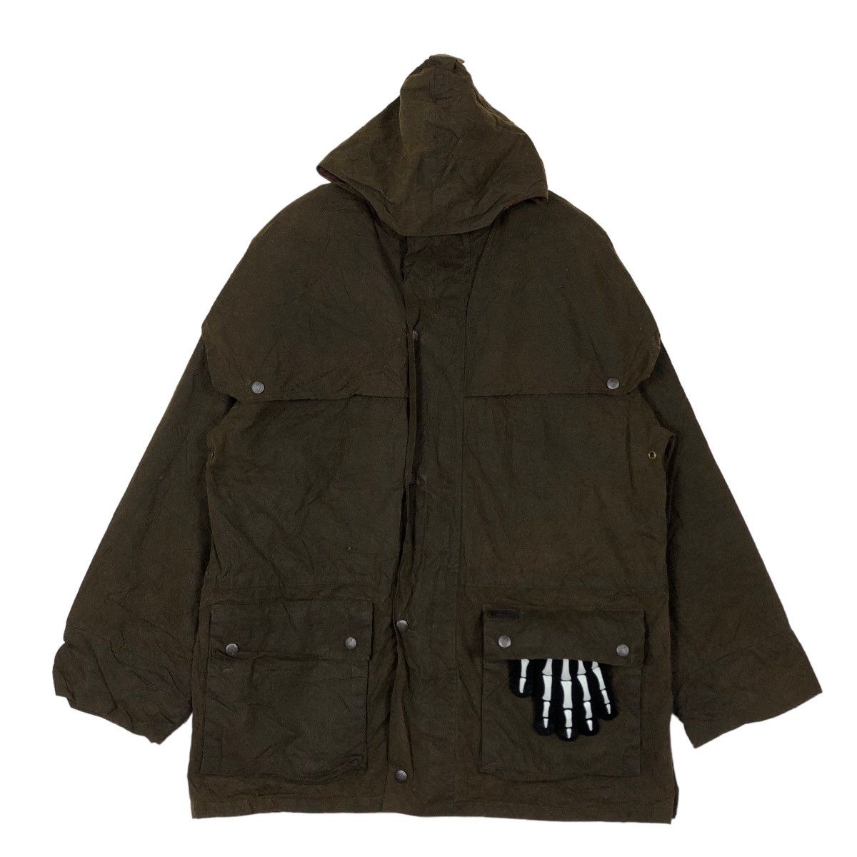 Hysteric Glamour 🔥90’s Vintage Wax Jacket Cargo Pocket Outback Japan Size US M / EU 48-50 / 2 - 2 Thumbnail