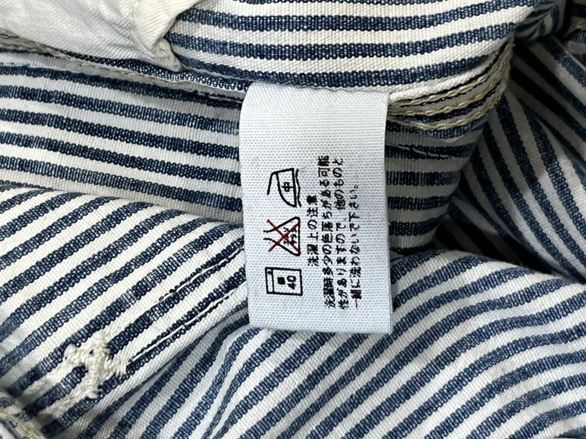 Blue Blue Japan Vintage Blue Blue Japan Hickory Striped Slim Work Pants Size US 31 - 17 Thumbnail