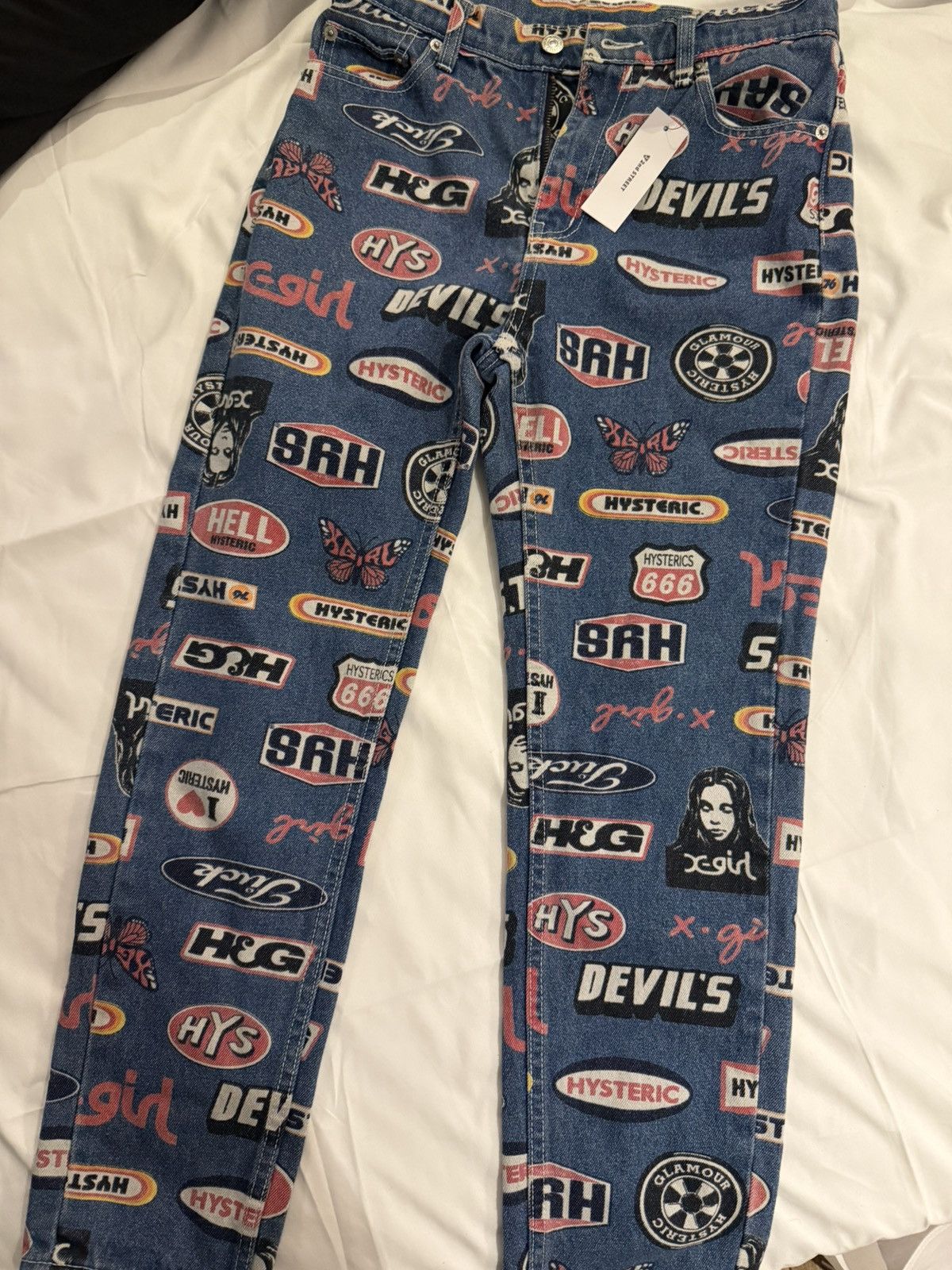 Hysteric Glamour hysteric glamour straight leg jeans Size 26" / US 2 / IT 38 - 1 Thumbnail