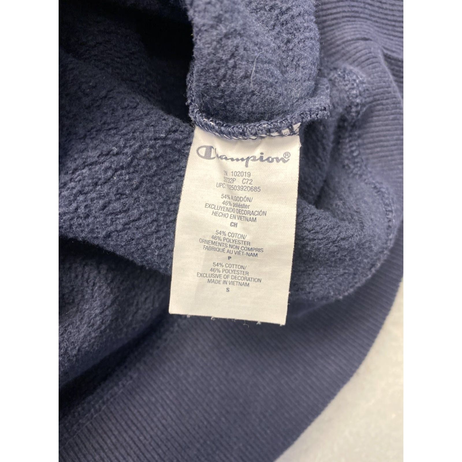 Champion CHAMPION Sweatshirt Men’s Crewneck Pullover Size S Navy Logo 90s Style Size US S / EU 44-46 / 1 - 5 Thumbnail