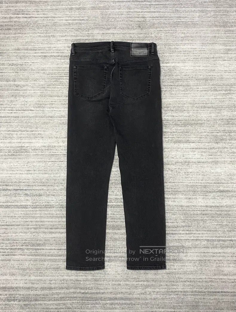 Acne Studios Acne Studios Washed Black Slim Straight Denim Pants Size US 29 - 4 Thumbnail