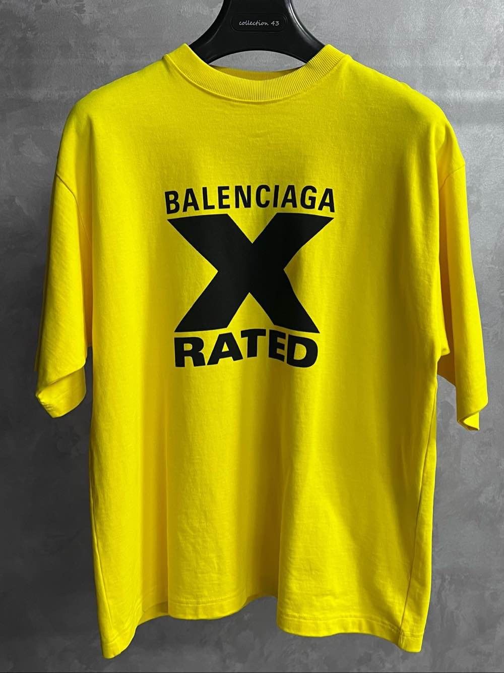 Balenciaga Balenciaga X-Rated Logo T-Shirt Size XXS Size US XXS / EU 40 - 1 Thumbnail