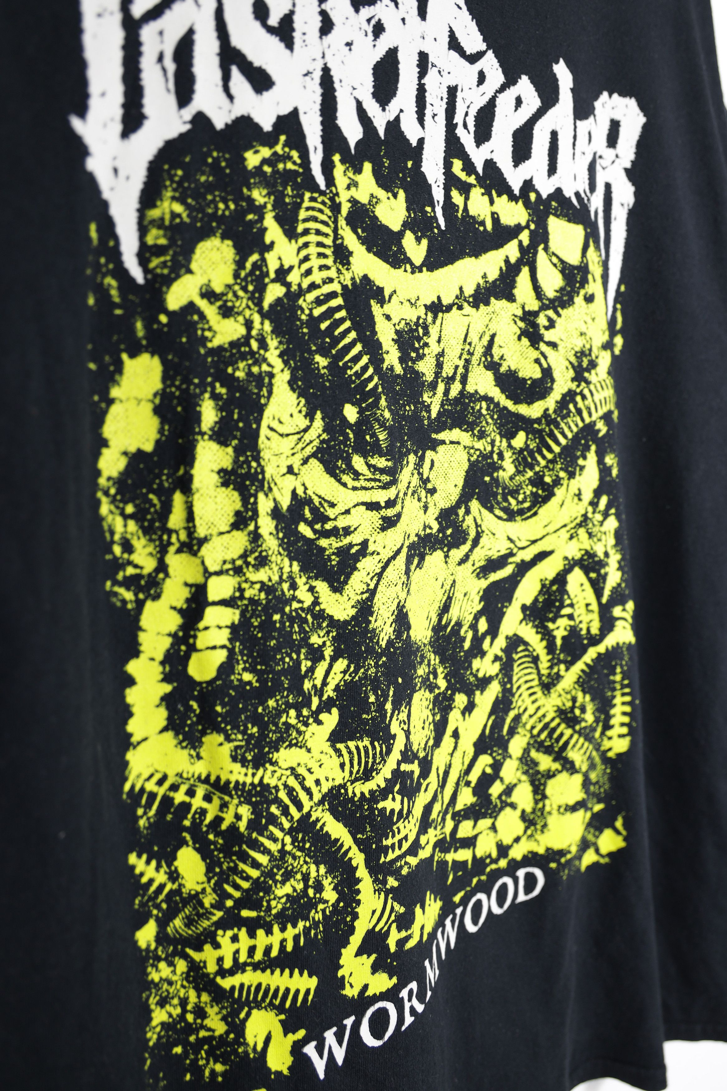 Band Tees × Vintage Vintage Casket Feeder Wormwood Death Metal Band Tee Size US XL / EU 56 / 4 - 4 Thumbnail
