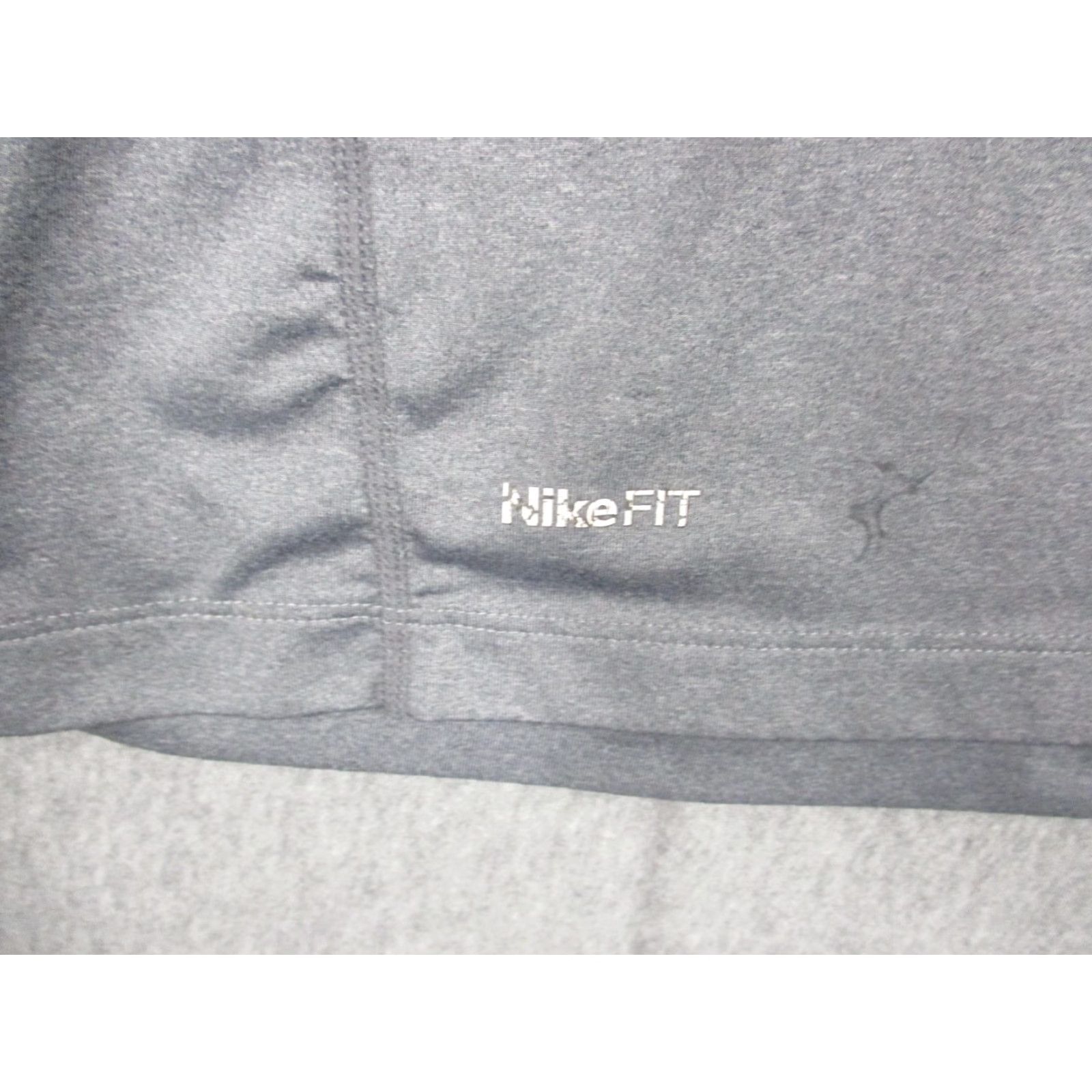 Nike Nike Pro Shirt Mens 2XL Gray Long Sleeve NikeFIT Performance Training Crewneck Size US XXL / EU 58 / 5 - 2 Thumbnail