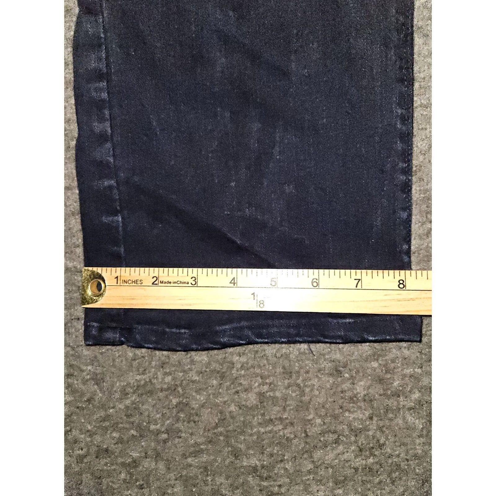 NYDJ NYDJ Barbara Bootcut Jeans Women's 10 Dark Blue Lift Tuck Stretch Preppy City Casual Denim Size 32" / US 10 / IT 46 - 7 Thumbnail