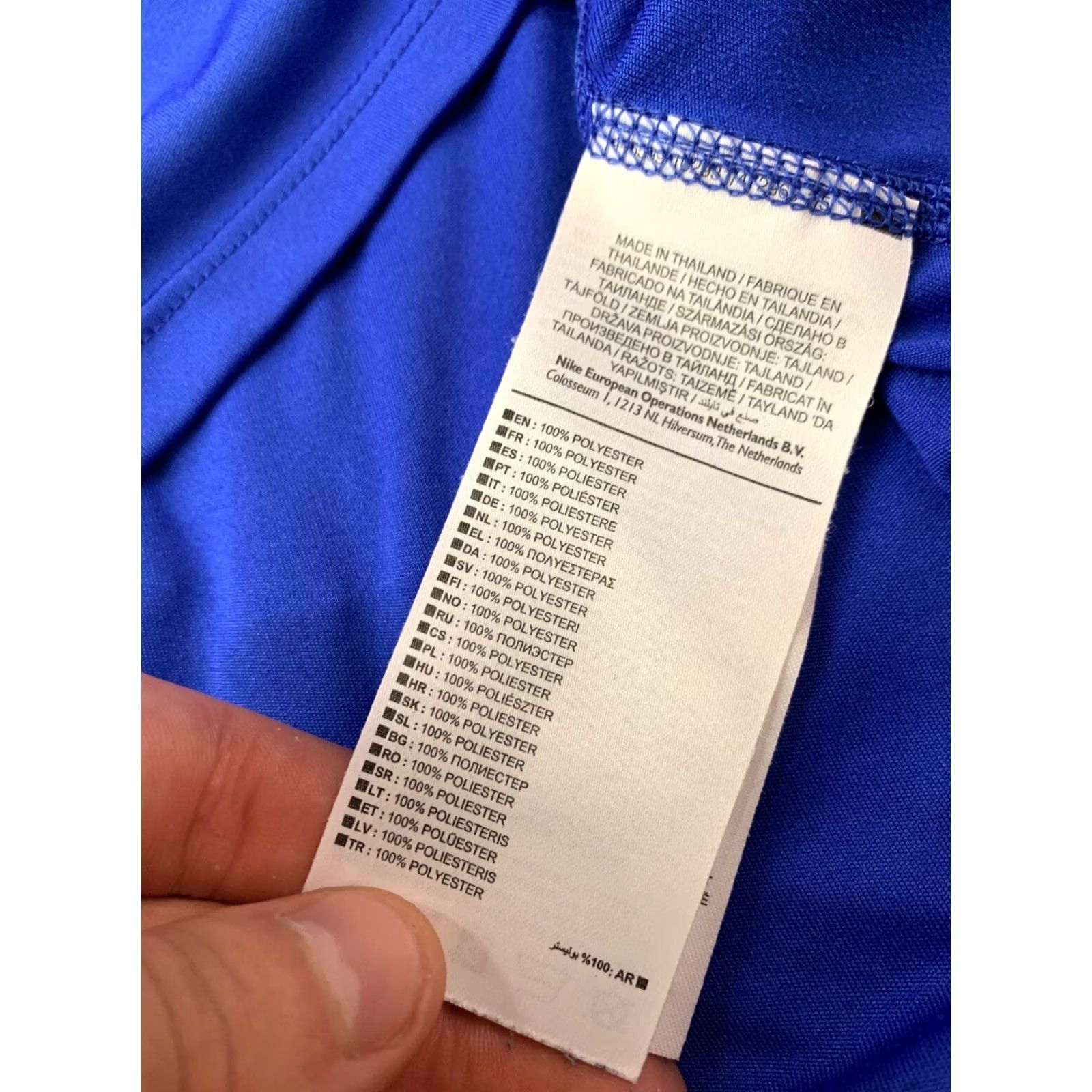 Nike Nike Dri-FIT Running Men Shirt Jersey Size L Blue 2015 Training Sweatshirt? Size US L / EU 52-54 / 3 - 6 Thumbnail
