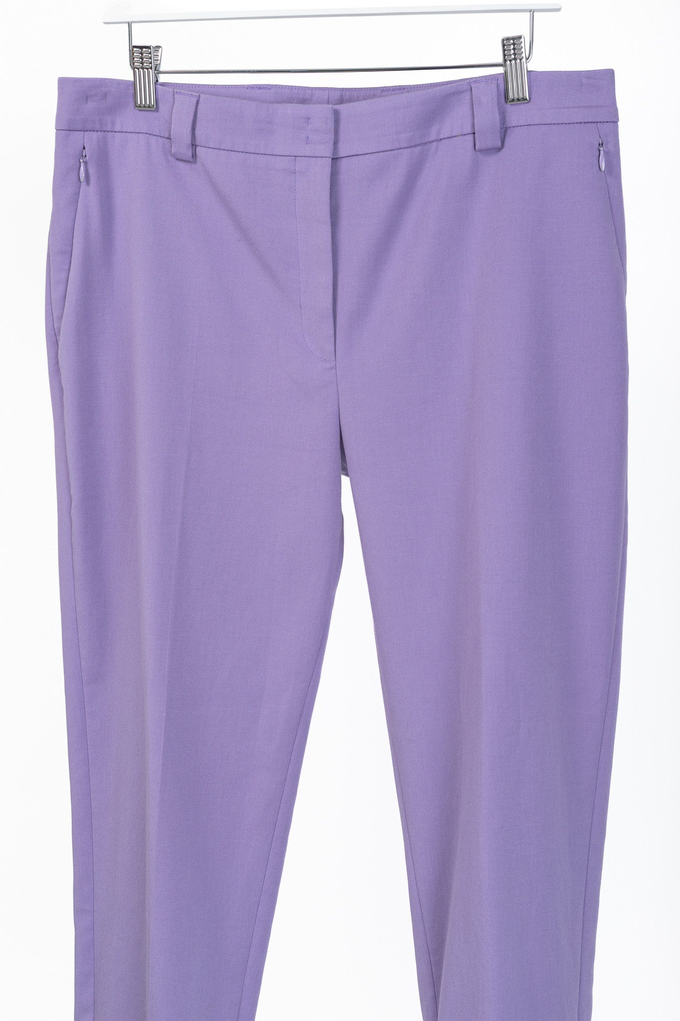 Akris Akris Maxima Cotton & Silk Cropped Straight-Leg Pants Size 32" / US 10 / IT 46 - 3 Thumbnail