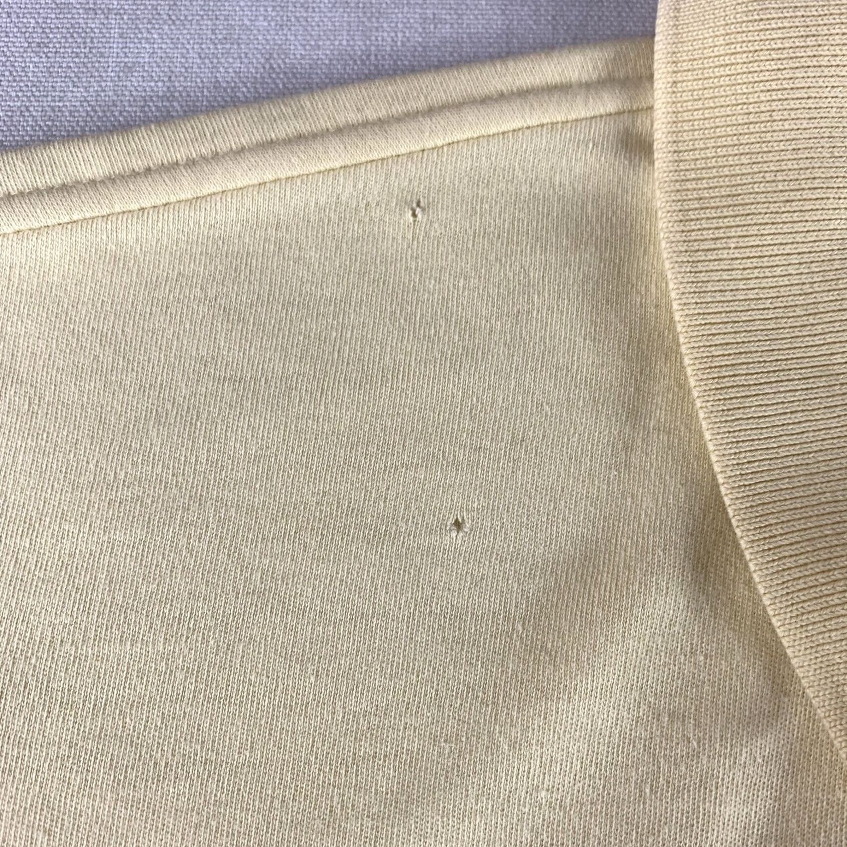 Polo Ralph Lauren VINTAGE Polo Ralph Lauren MENS Polo Golf Yellow Large Short Sleeve Collared Pullover 2 Small Holes Mens Regular Size L Size US L / EU 52-54 / 3 - 5 Thumbnail