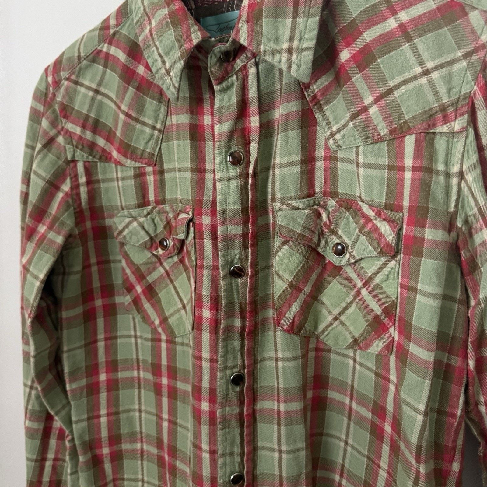 Other Vintage Tasha Polizzi Western Snap Shirt Southwest Cowboy Size S / US 4 / IT 40 - 4 Thumbnail
