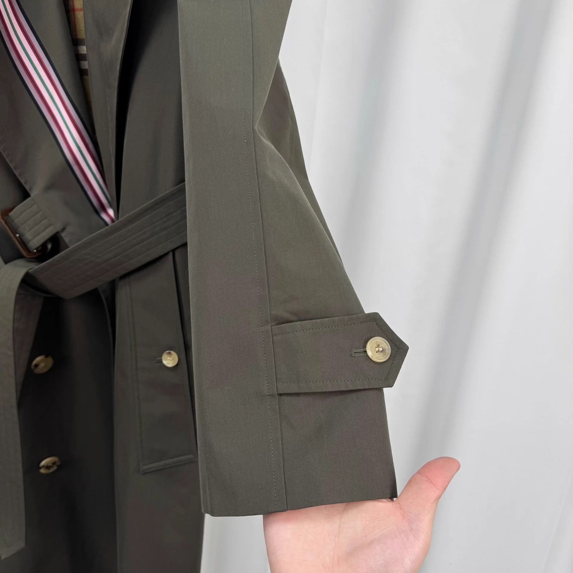 Burberry Burberry Trench Colorblock Lining Check UK8 Mint Size S / US 4 / IT 40 - 4 Thumbnail