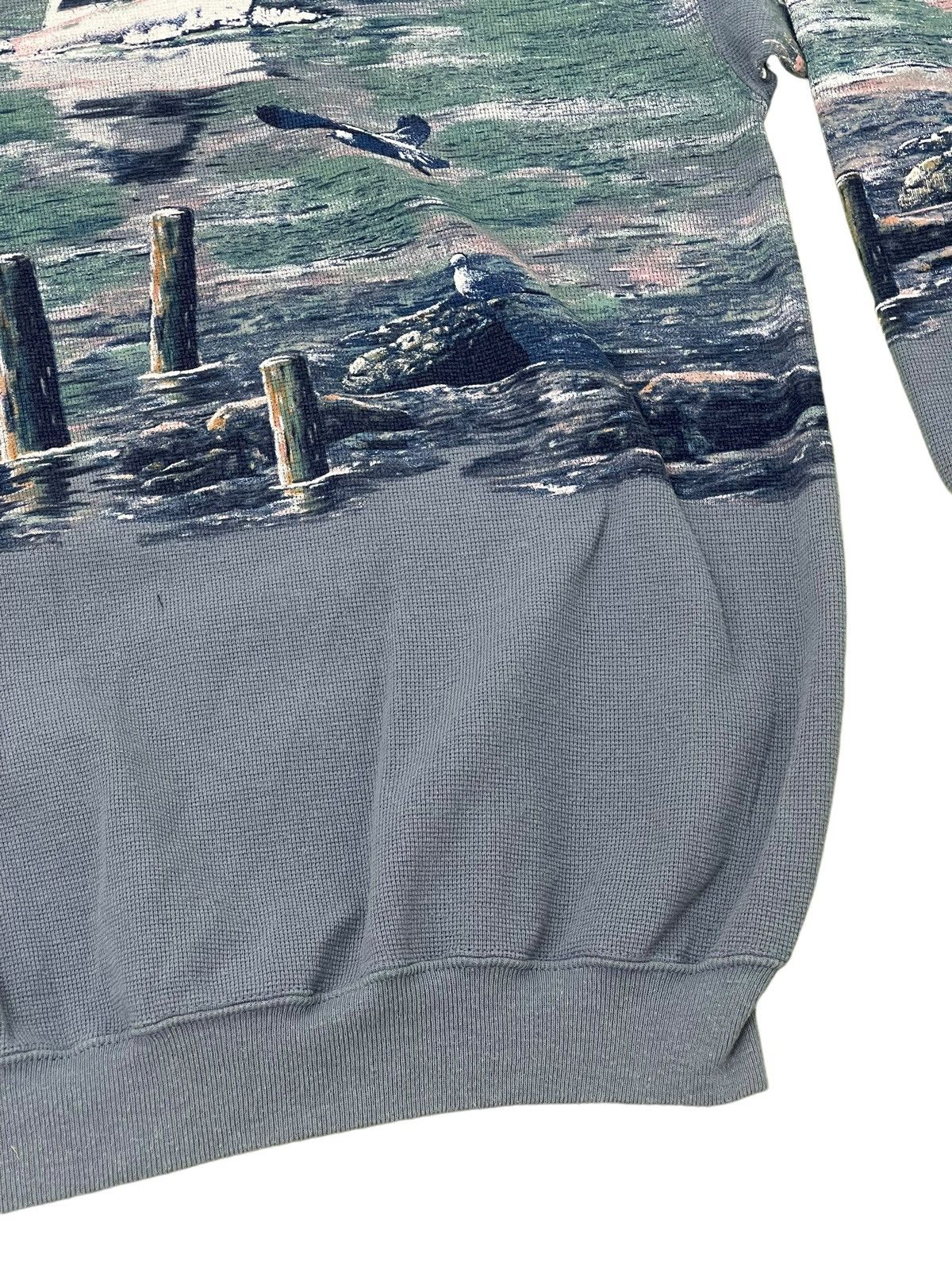 Vintage Vtg Art Unlimited Sportswear Sweatshirt Lake Printed 5🟩7 Size US XXL / EU 58 / 5 - 14 Thumbnail