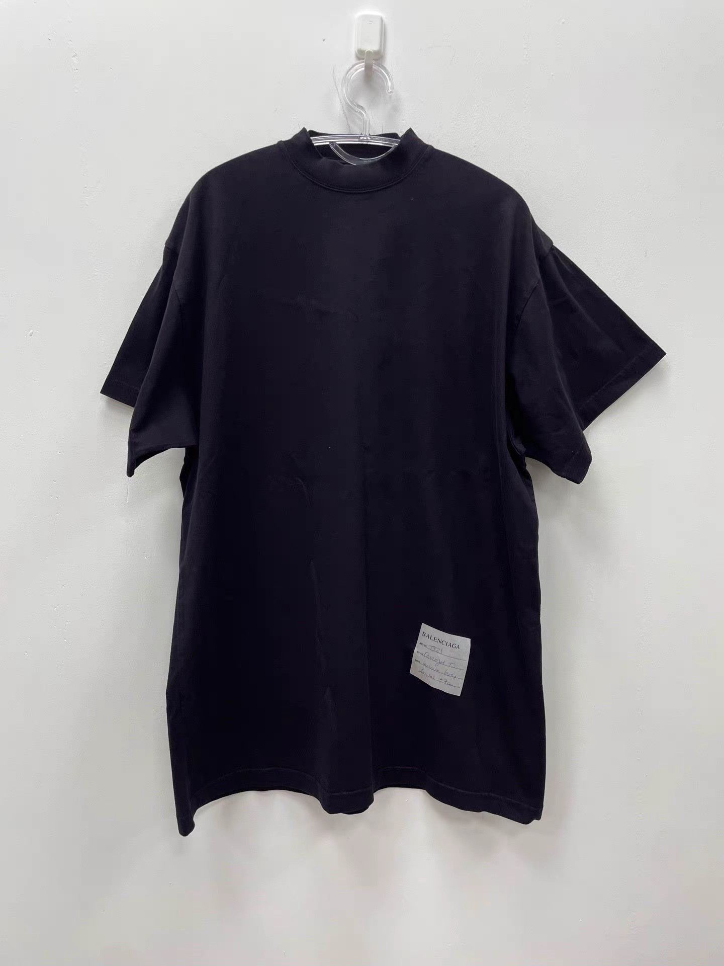 Balenciaga Black Short-Sleeve T-Shirt Size US L / EU 52-54 / 3 - 1 Thumbnail