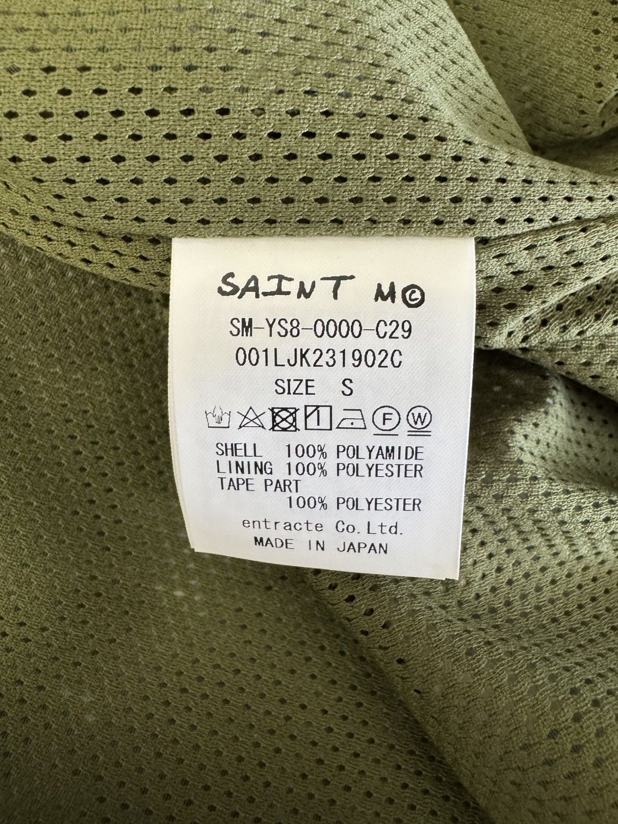 Bape × Saint Michael Saint Michael x Bape Track Jacket Size US S / EU 44-46 / 1 - 4 Thumbnail