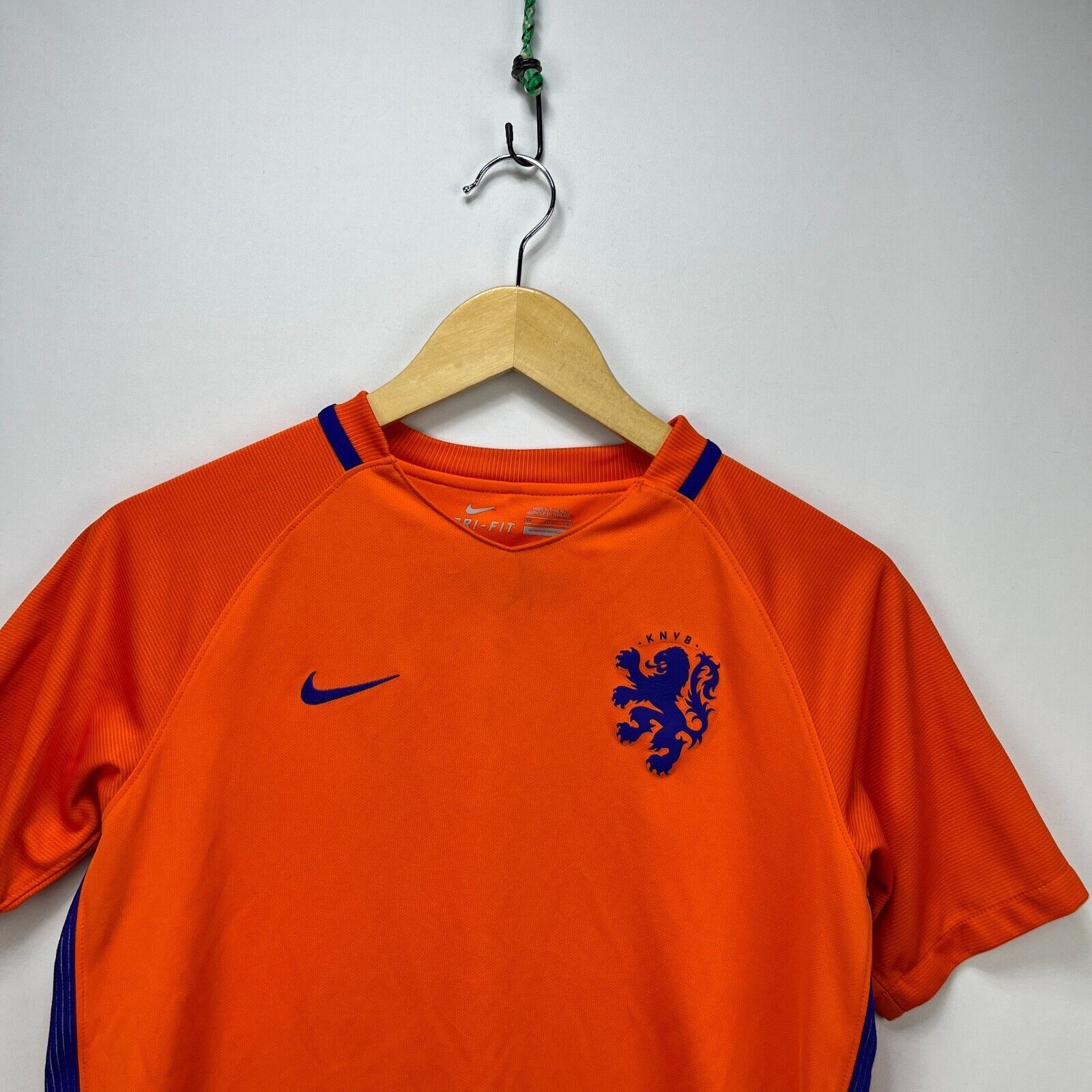 Nike × Vintage Nike 2016 KNVB Netherlands Soccer Jersey Football Small Mens Size US S / EU 44-46 / 1 - 2 Thumbnail