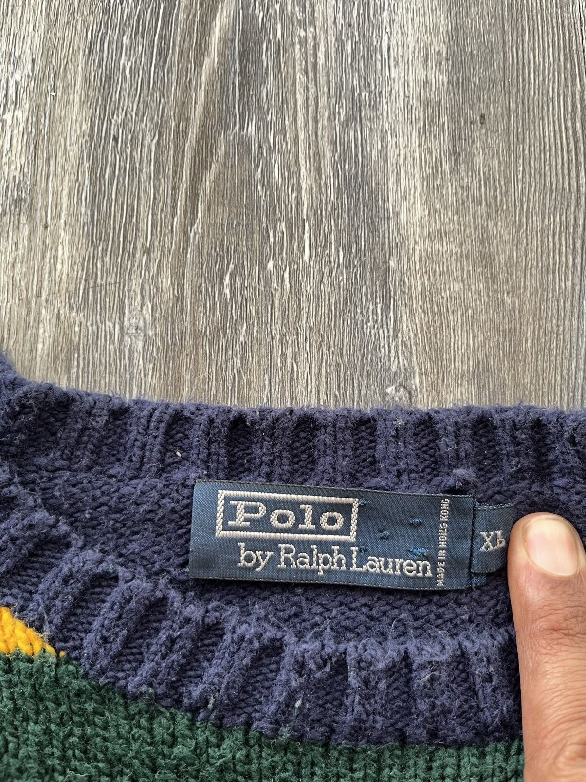 Polo Ralph Lauren Polo Ralph Lauren Men’s Knit Sweater Size US XL / EU 56 / 4 - 3 Thumbnail