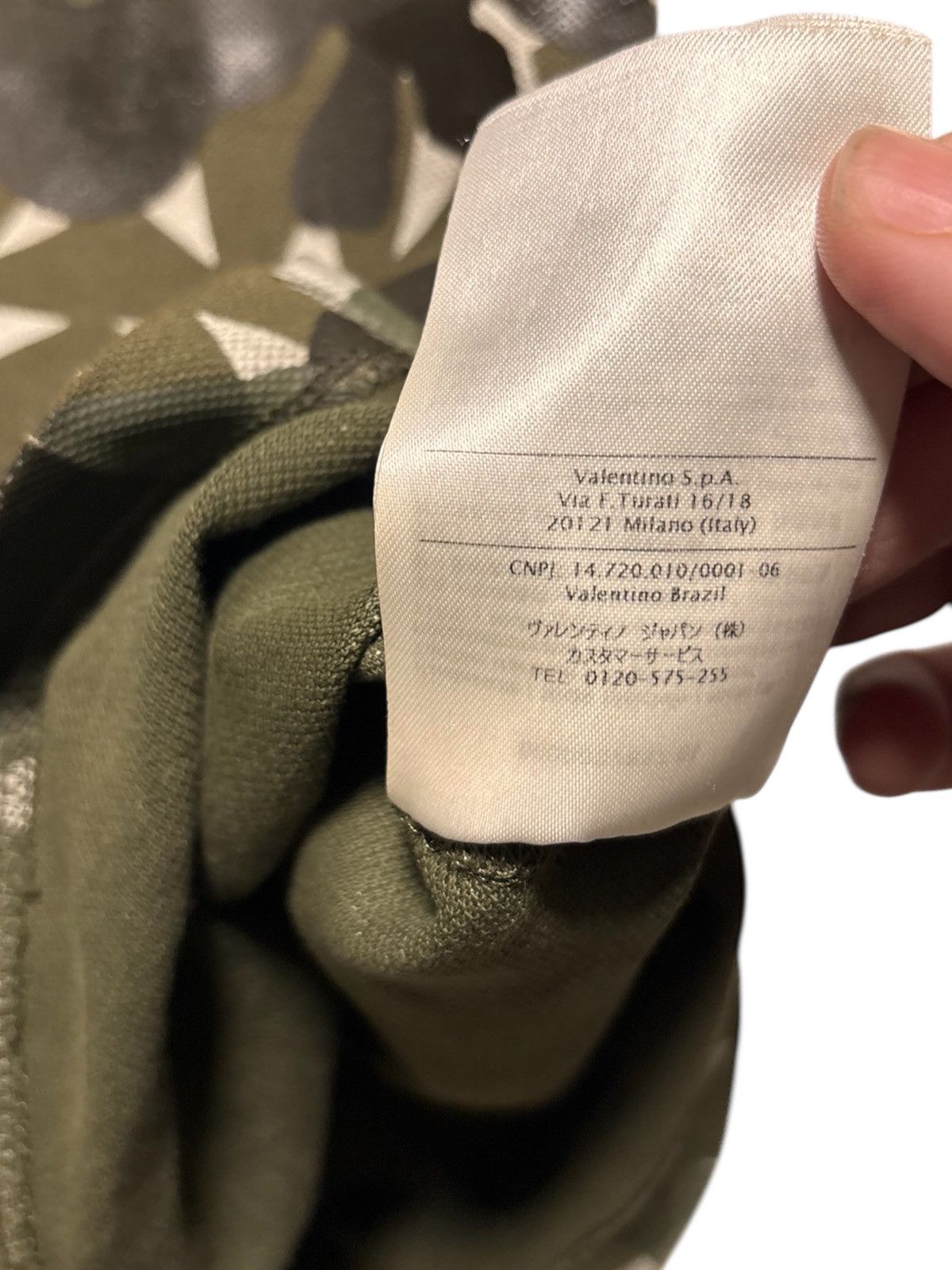 Valentino Valentino Camo Star All Over Print Polo Mens Medium Size US M / EU 48-50 / 2 - 9 Thumbnail