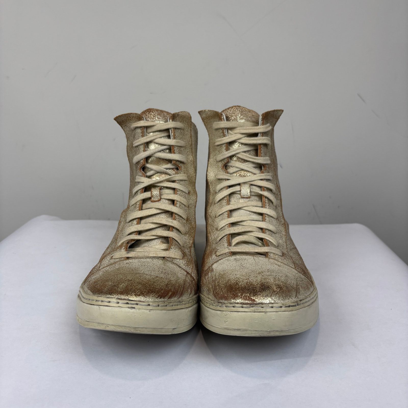 John Varvatos Rare John Varvatos 315 Deek Gold Sneaker Shoes Men's 11.5 Size US 11.5 / EU 44-45 - 2 Thumbnail