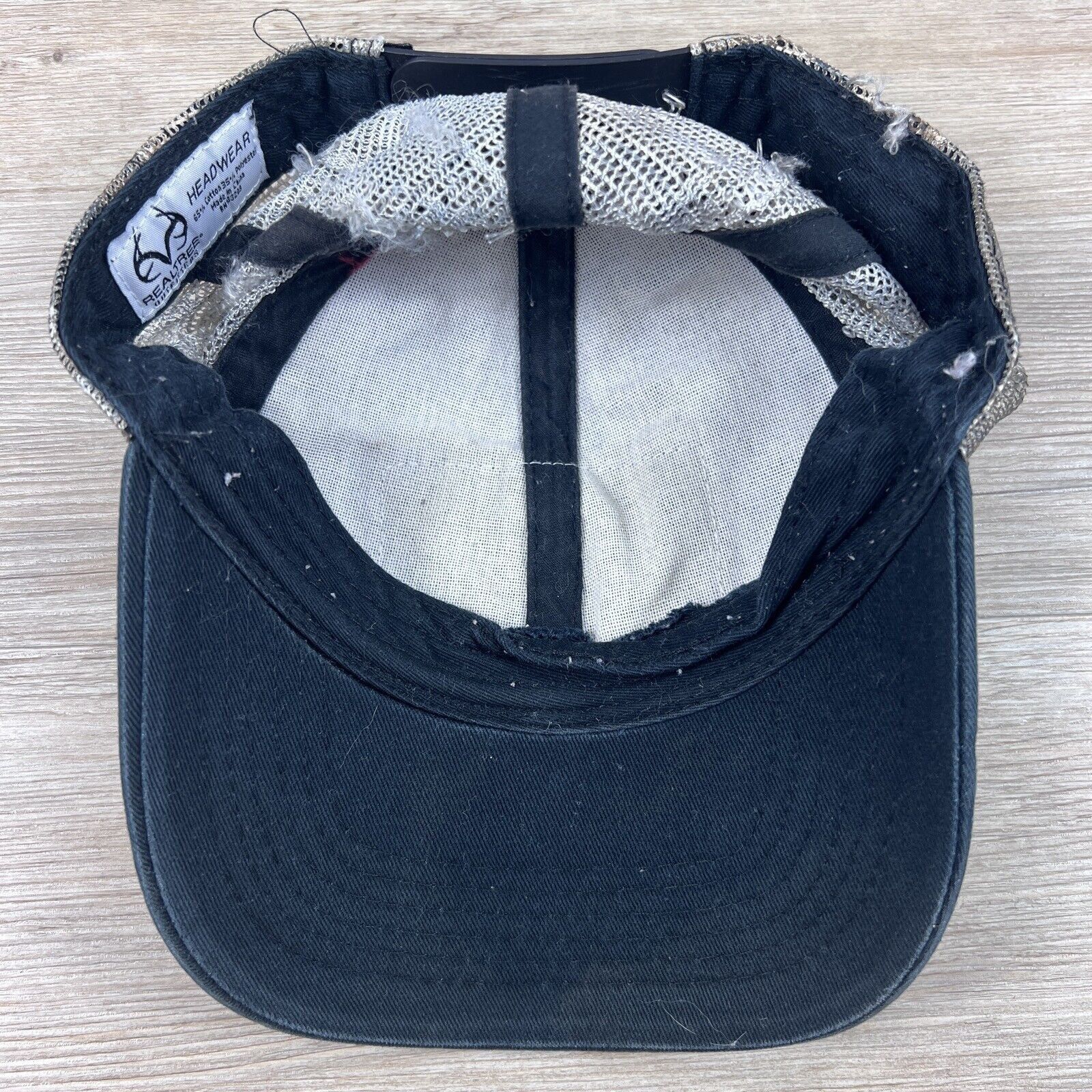 Realtree Realtree USA Flag Hat Snapback Hat Black Adjustable Hat Adul Size ONE SIZE - 11 Thumbnail