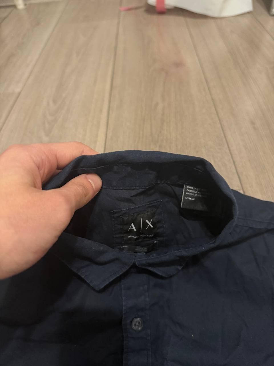 Armani Luxury Armani Jeans shirt mens short sleeve button up M Size US M / EU 48-50 / 2 - 5 Thumbnail