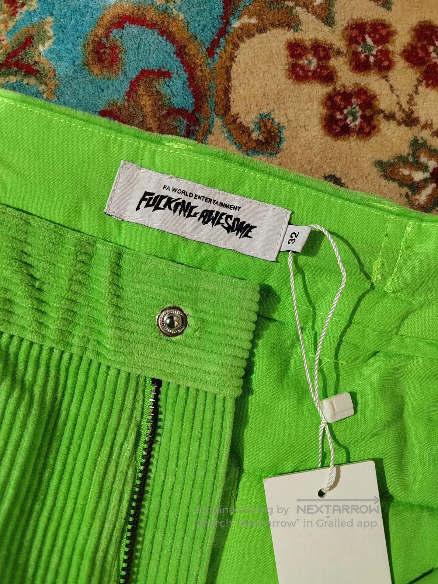 Fucking Awesome Fucking Awesome Corduroy Pants for Men. Size US 32 / EU 48 - 2 Thumbnail