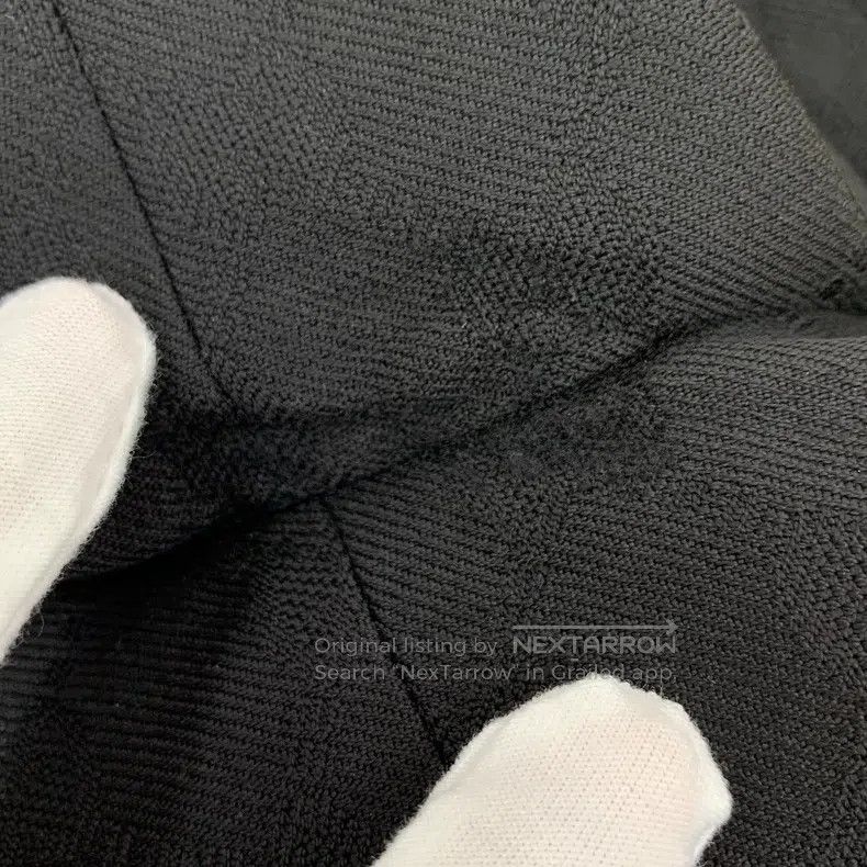 Gucci Gucci Black logo jacquard full print wool lapel single-bre Size S / US 4 / IT 40 - 9 Thumbnail