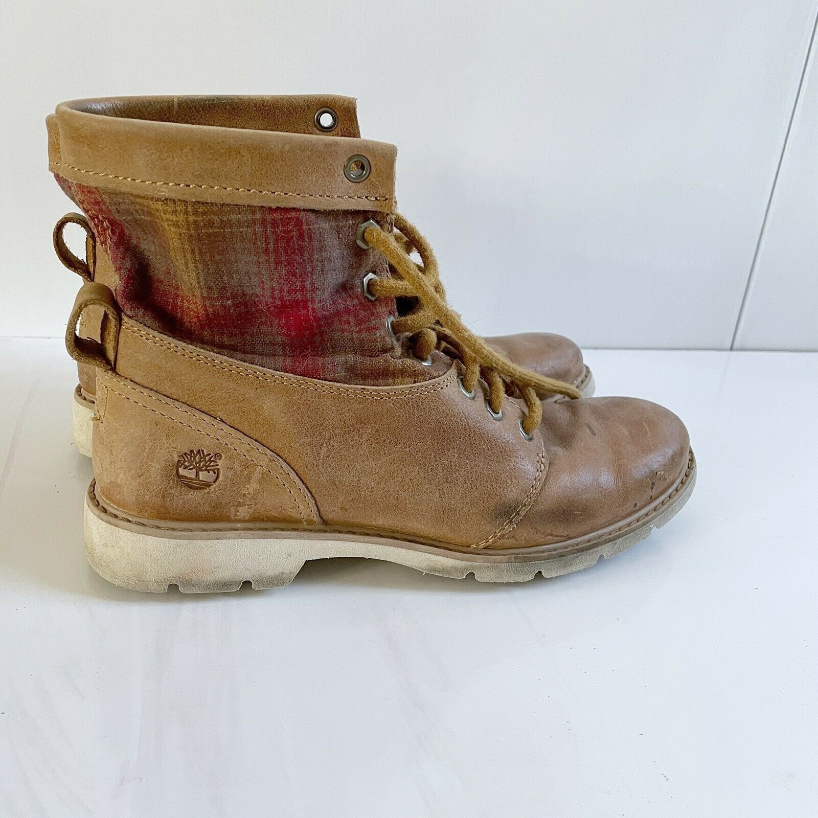 Pendleton Timberland Pendleton women's Bramhall boots size 7 Plaid Size US 7 / IT 37 - 1 Thumbnail