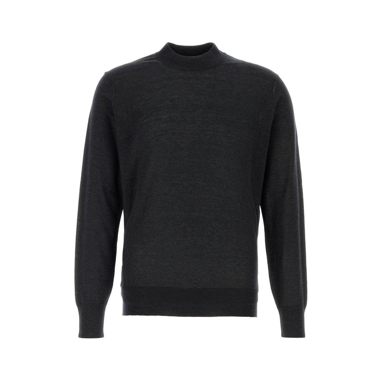 Brunello Cucinelli BRUNELLO CUCINELLI Gray Silk Sweater New & Authentic (Men's Size US L / EU 52-54 / 3 - 1 Thumbnail