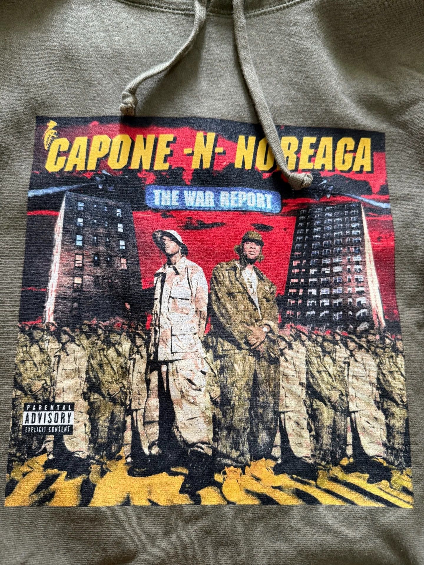 Supreme Supreme CNN War Rapper Hoodie L Mint Size US L / EU 52-54 / 3 - 3 Thumbnail