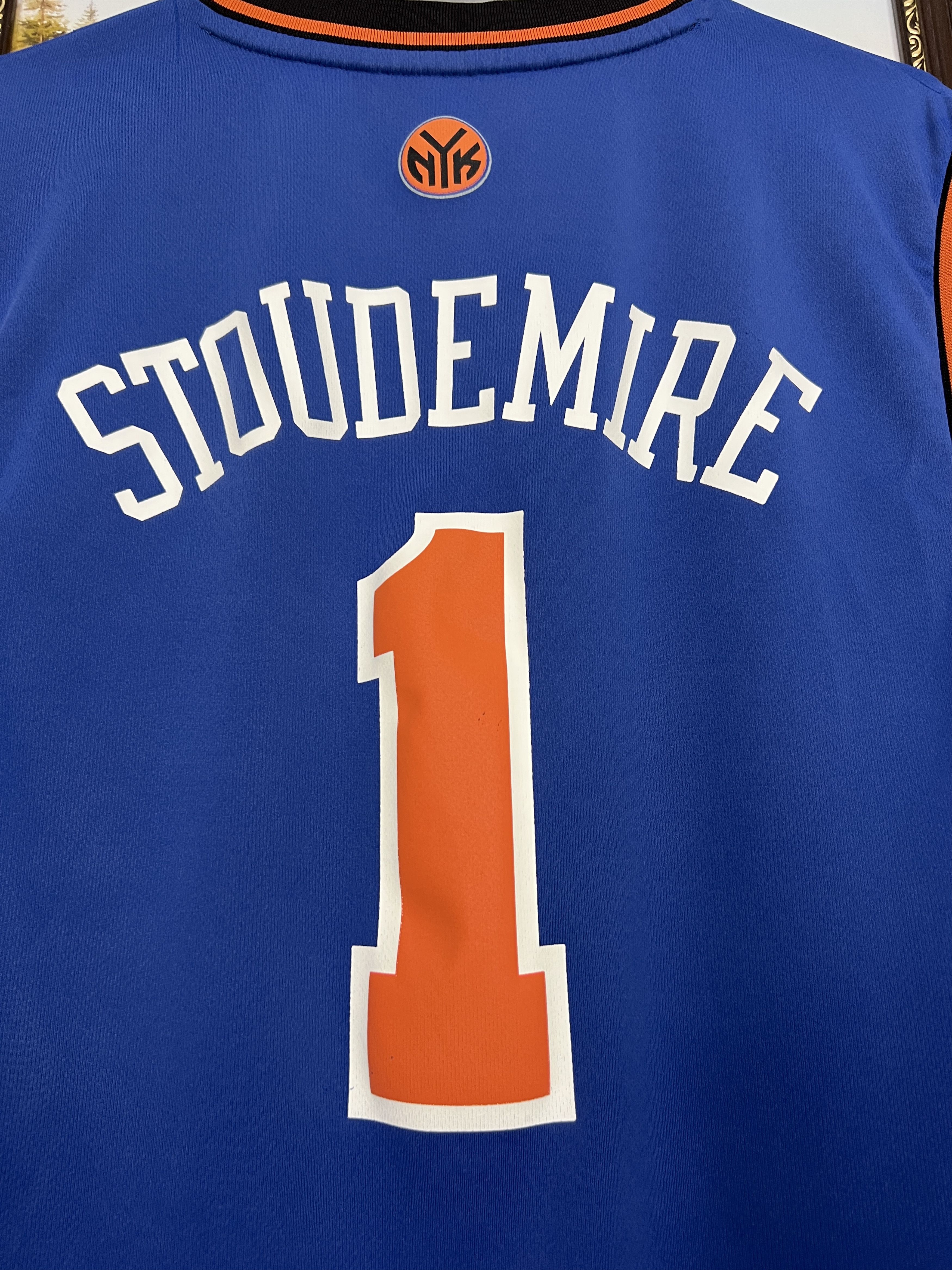 Adidas Vintage Adidas New York Knicks #1 Stoudemire Jersey Size US M / EU 48-50 / 2 - 15 Thumbnail
