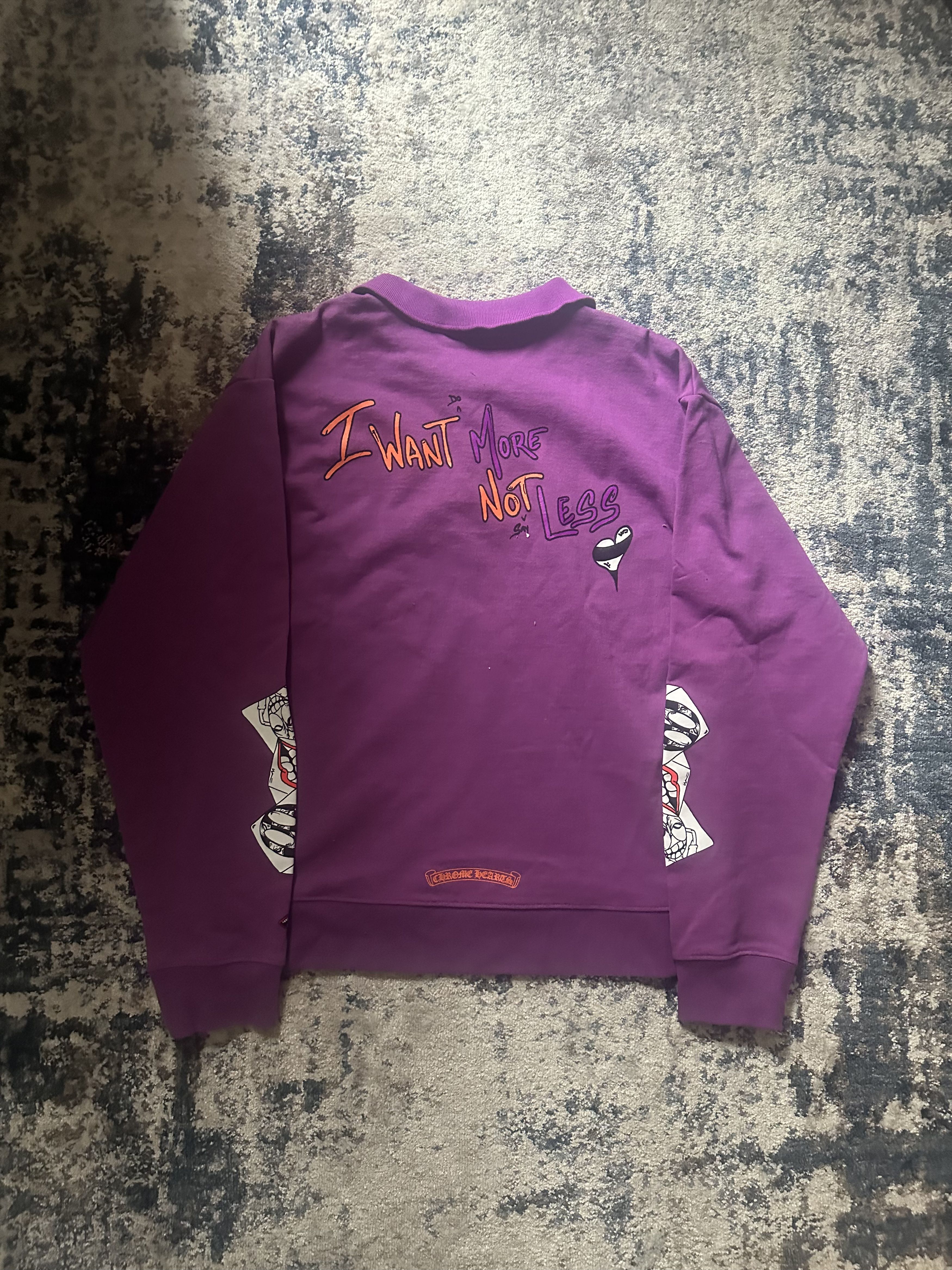 Chrome Hearts Chrome Hearts "I Want More Not Less" Matty Boy Polo Size US L / EU 52-54 / 3 - 5 Thumbnail