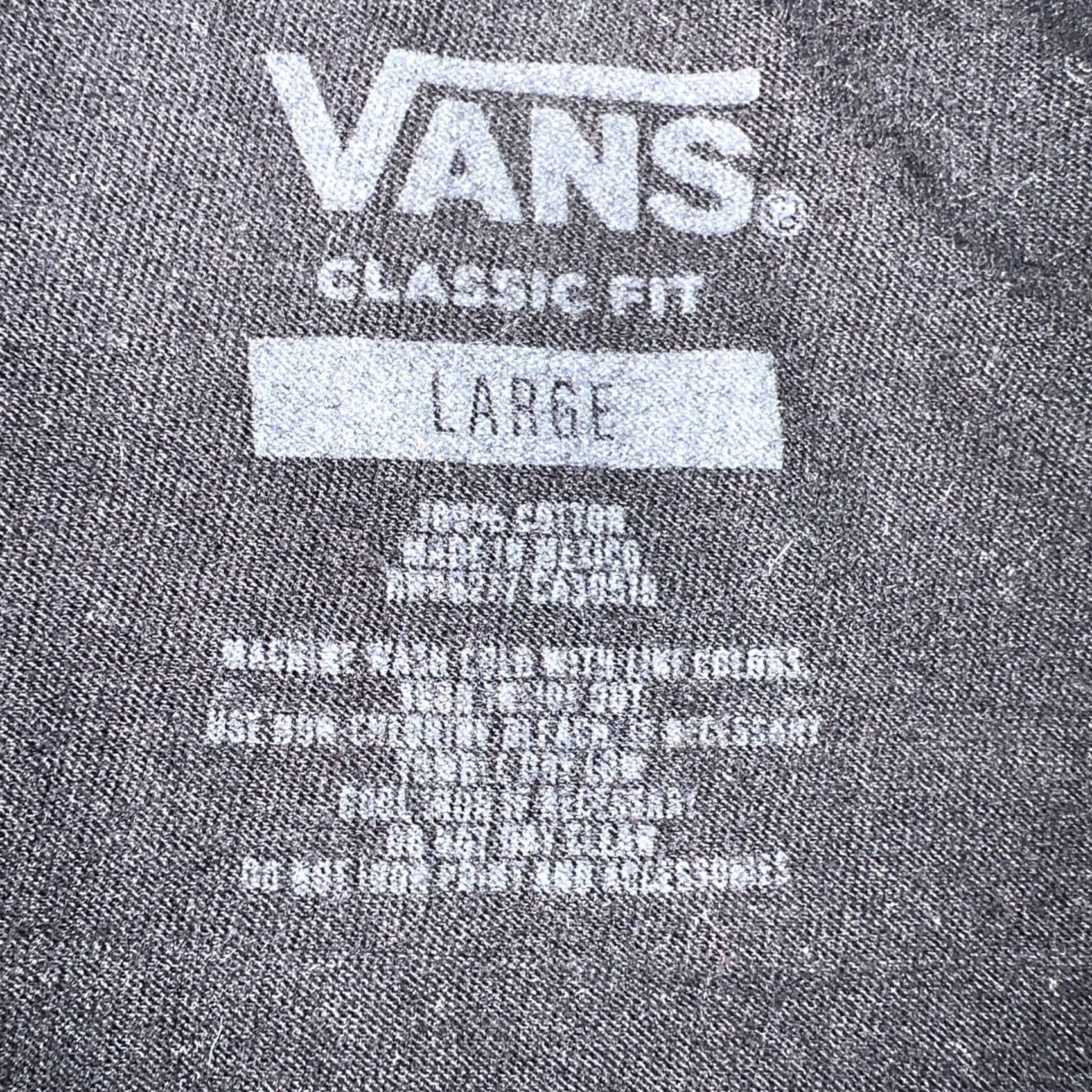 Vans VINTAGE VANS Shirt Mens L Black WSL North Shore Oahu Hawaii Triple Crown Surfing Size US L / EU 52-54 / 3 - 6 Thumbnail