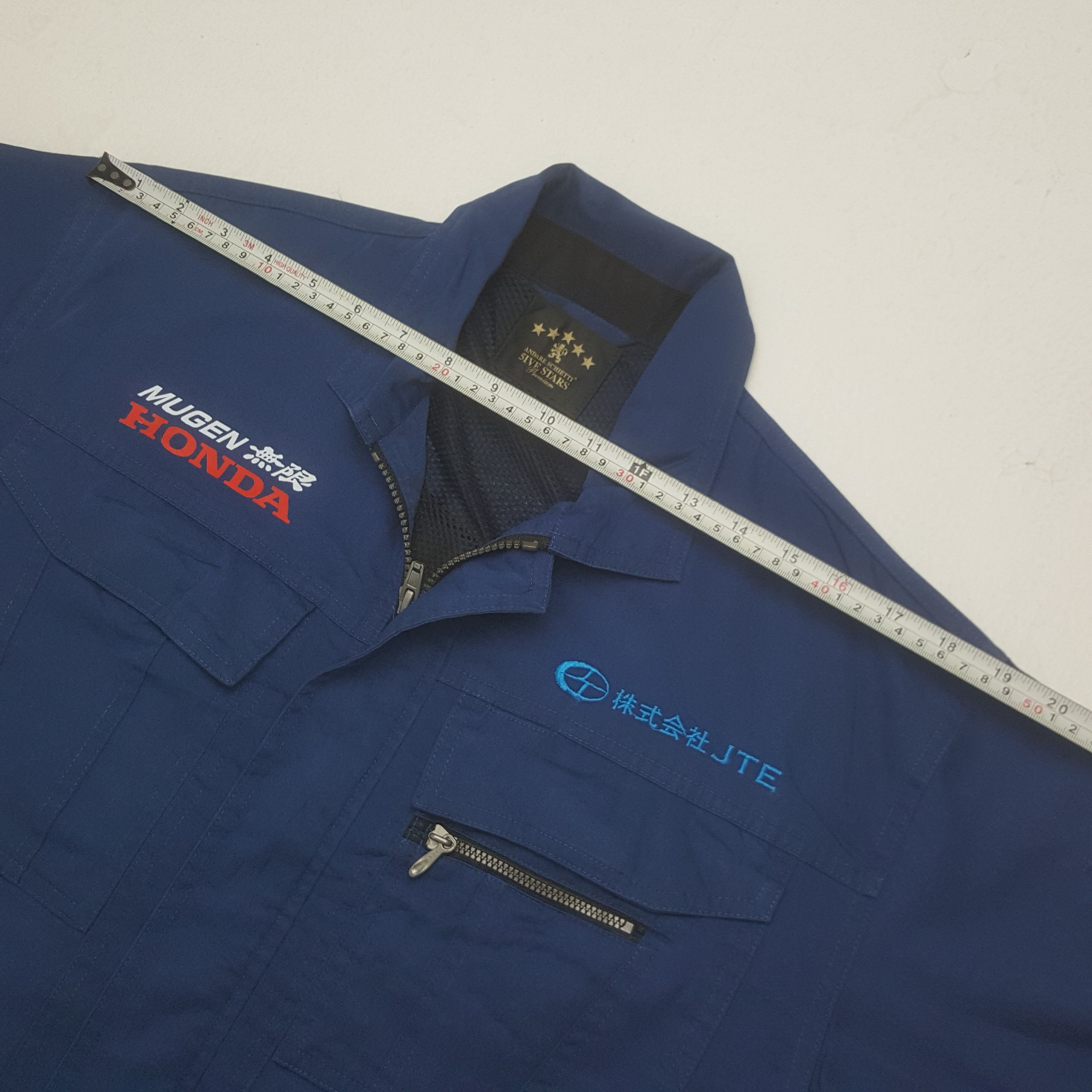 Honda Vintage Mugen Honda Japanese Racing Team Custom Art Jacket Size US L / EU 52-54 / 3 - 6 Thumbnail