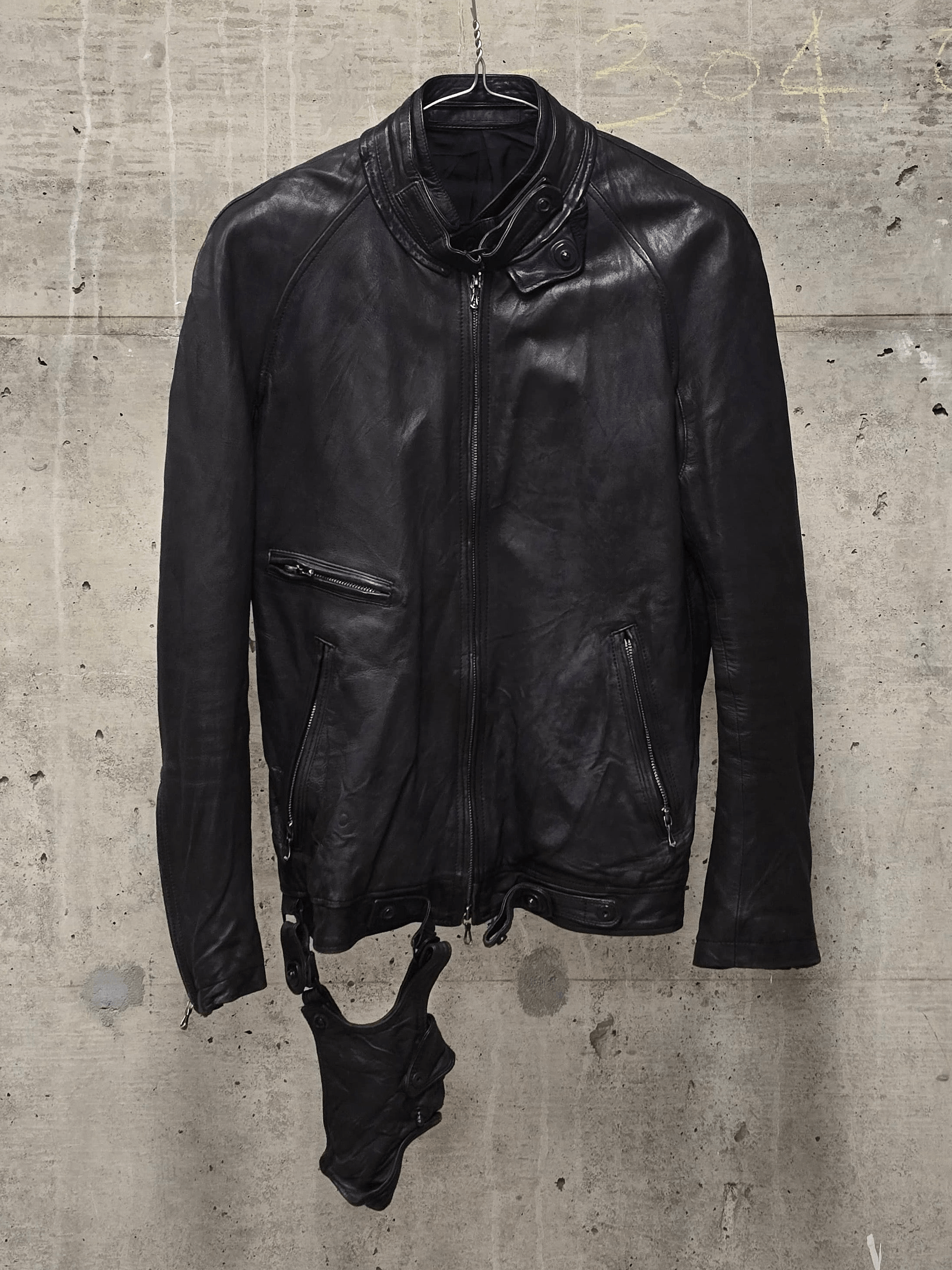 Julius Julius Dark Brown Lambskin Leather Jacket Size US XS / EU 42 / 0 - 3 Thumbnail
