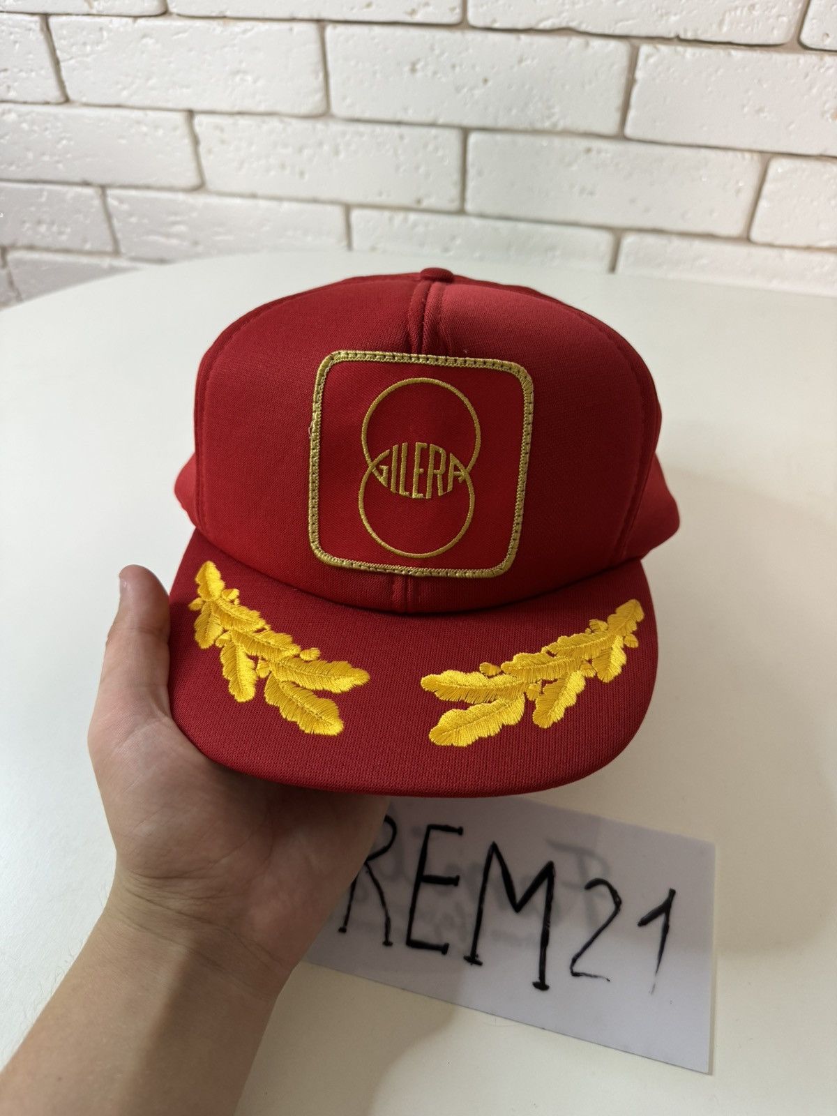 Other Gilera vintage cap hat Size ONE SIZE - 2 Thumbnail